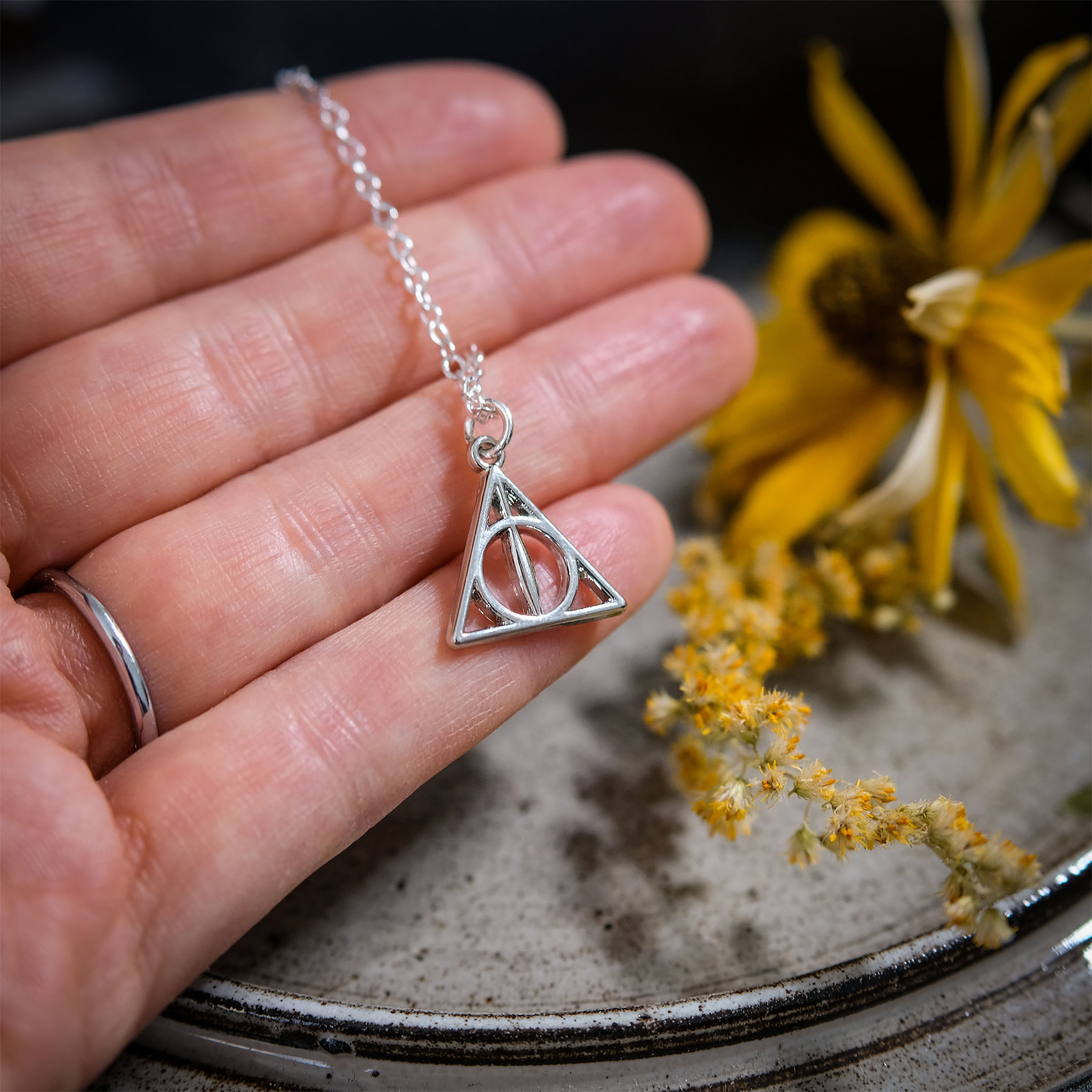 Harry Potter - Deathly Hallows Pendant with Chain