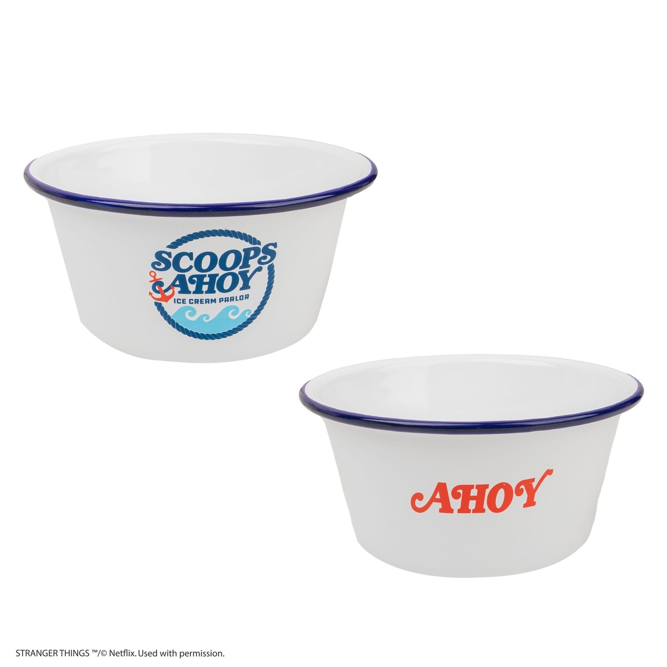 Stranger Things Bol à glace avec chapeau de marin Scoops Ahoy