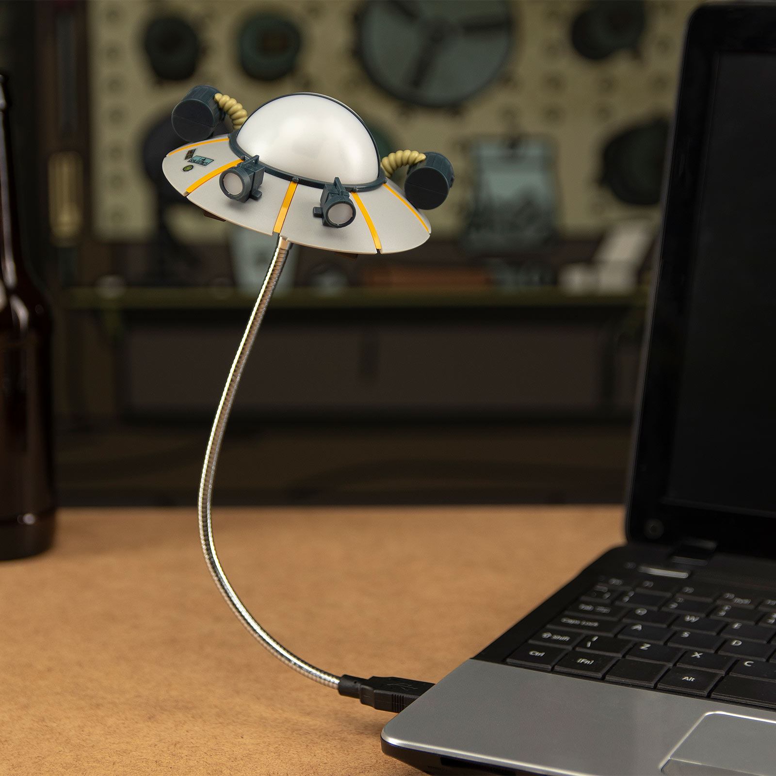 Rick and Morty - Rick's Space Cruiser 3D USB Lamp