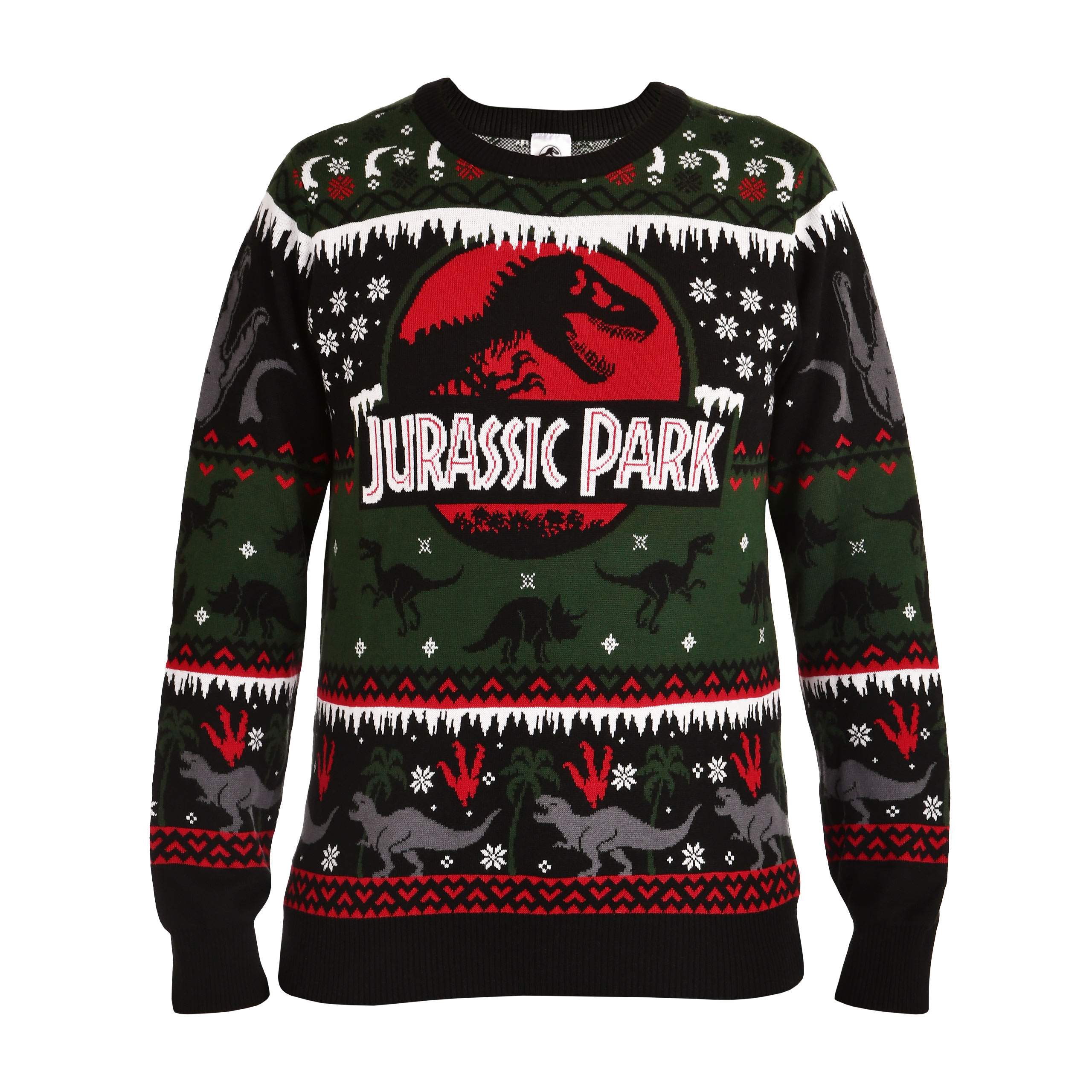 Jurassic Park - Pull tricoté avec logo