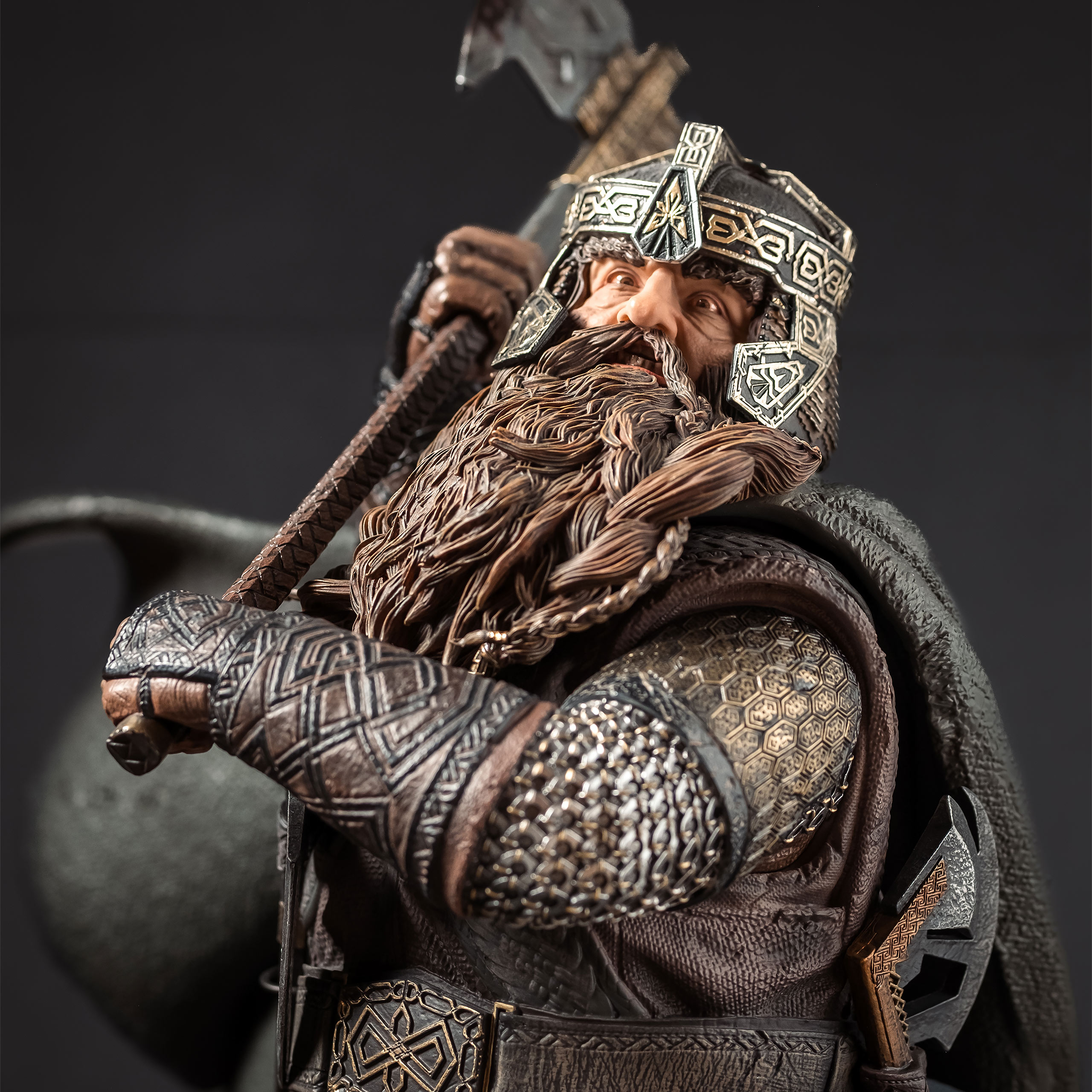 El Señor de los Anillos - Gimli Estatua de Colección Premium Versión Bonus