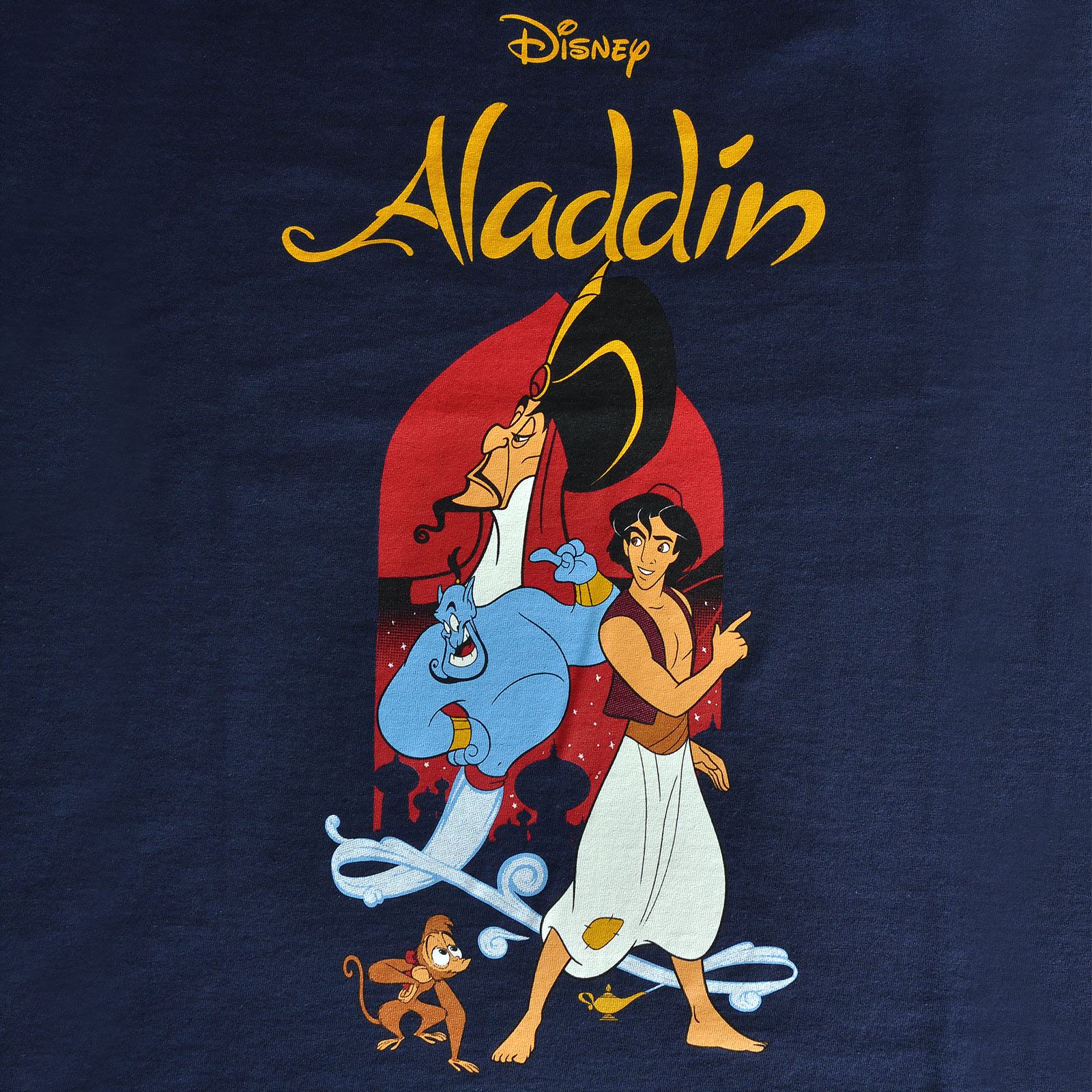 Aladdin - Jafar en Aladdin Dames T-shirt Blauw