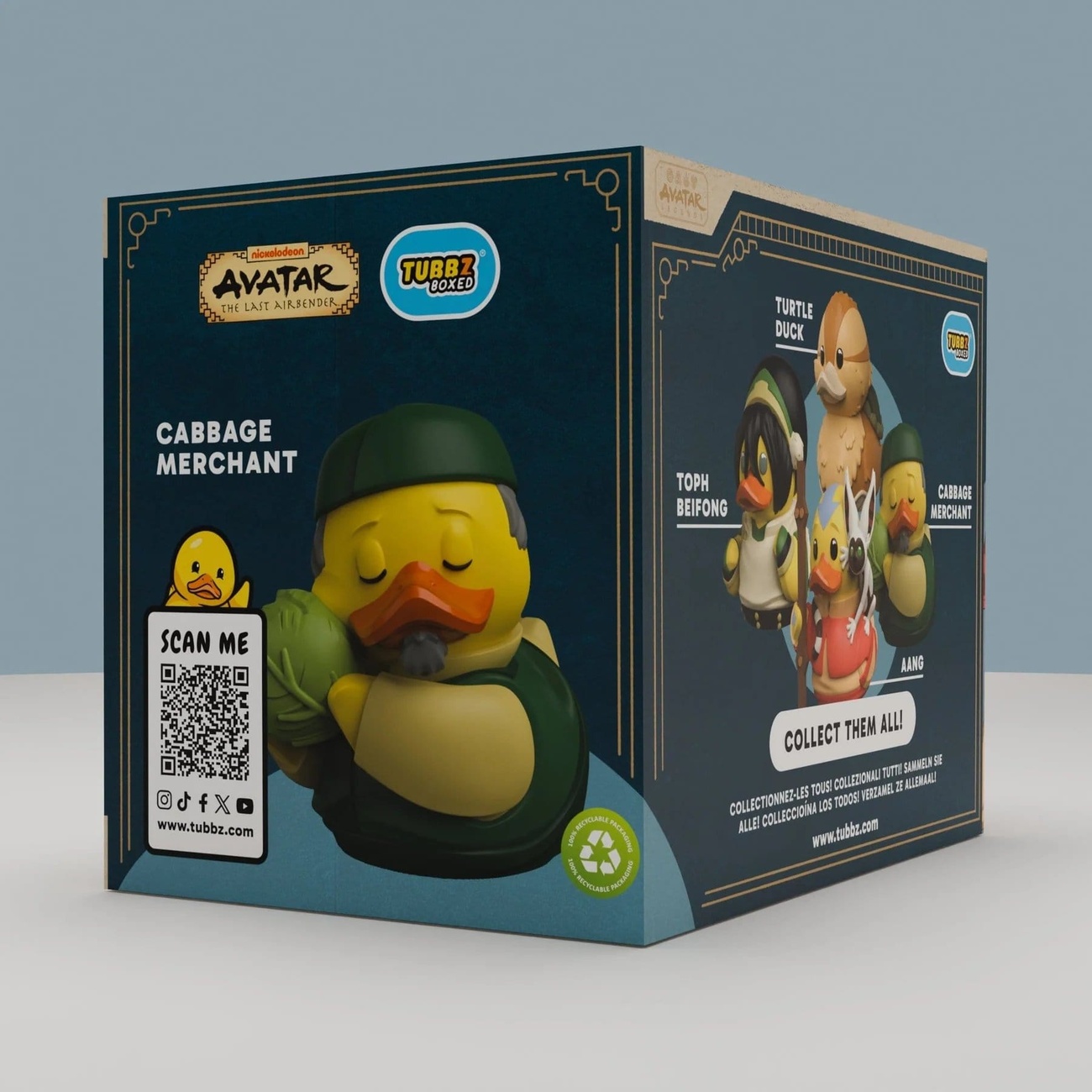 Avatar The Last Airbender Tubbz PVC Figure Cabbage Merchant Boxed Edition 10 cm