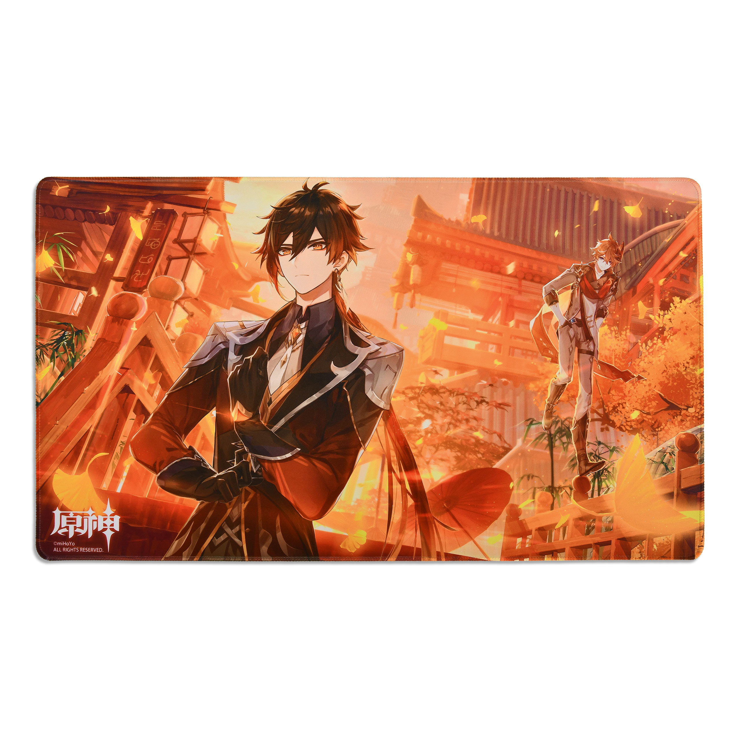 Genshin Impact - Devil Mission The Approaching Star - Zhongli and Tartaglia Mousepad