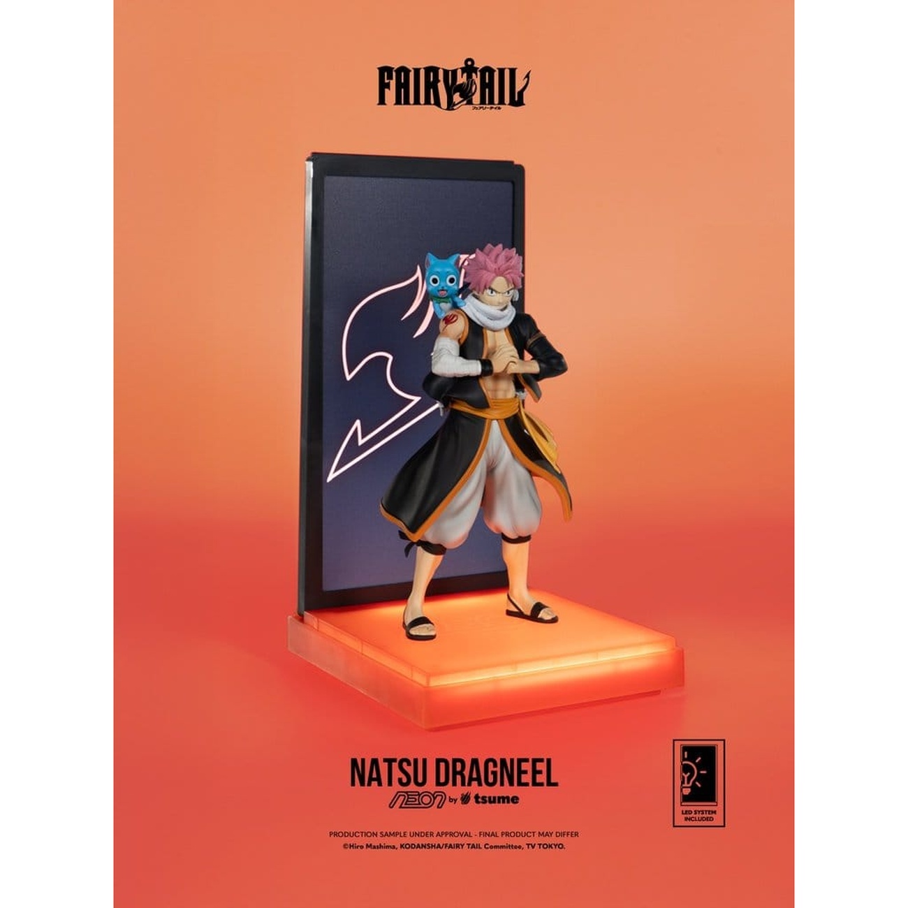 Fairy Tail - Figurine Néon Natsu Dragneel 1:9