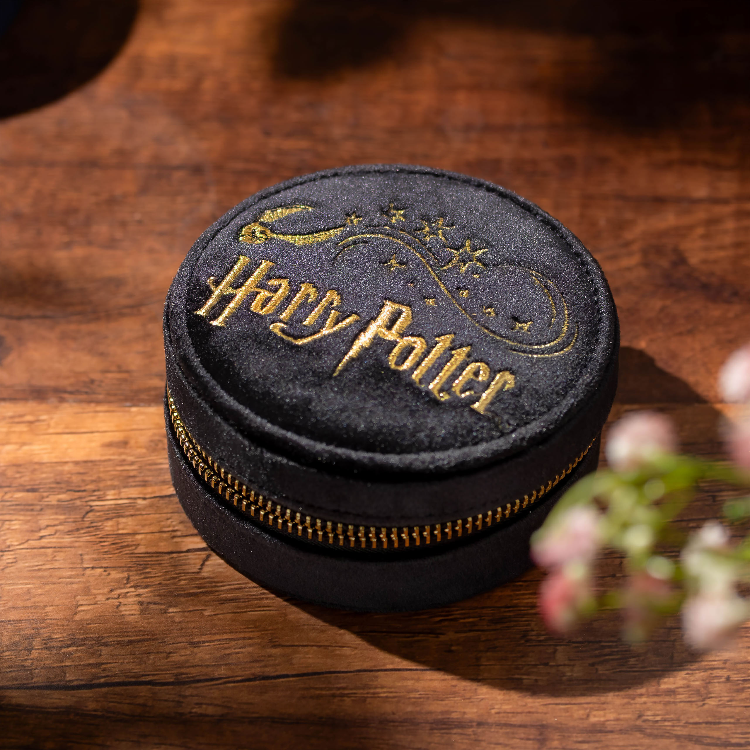 Harry Potter - Caja de joyas de peluche Snitch Dorada