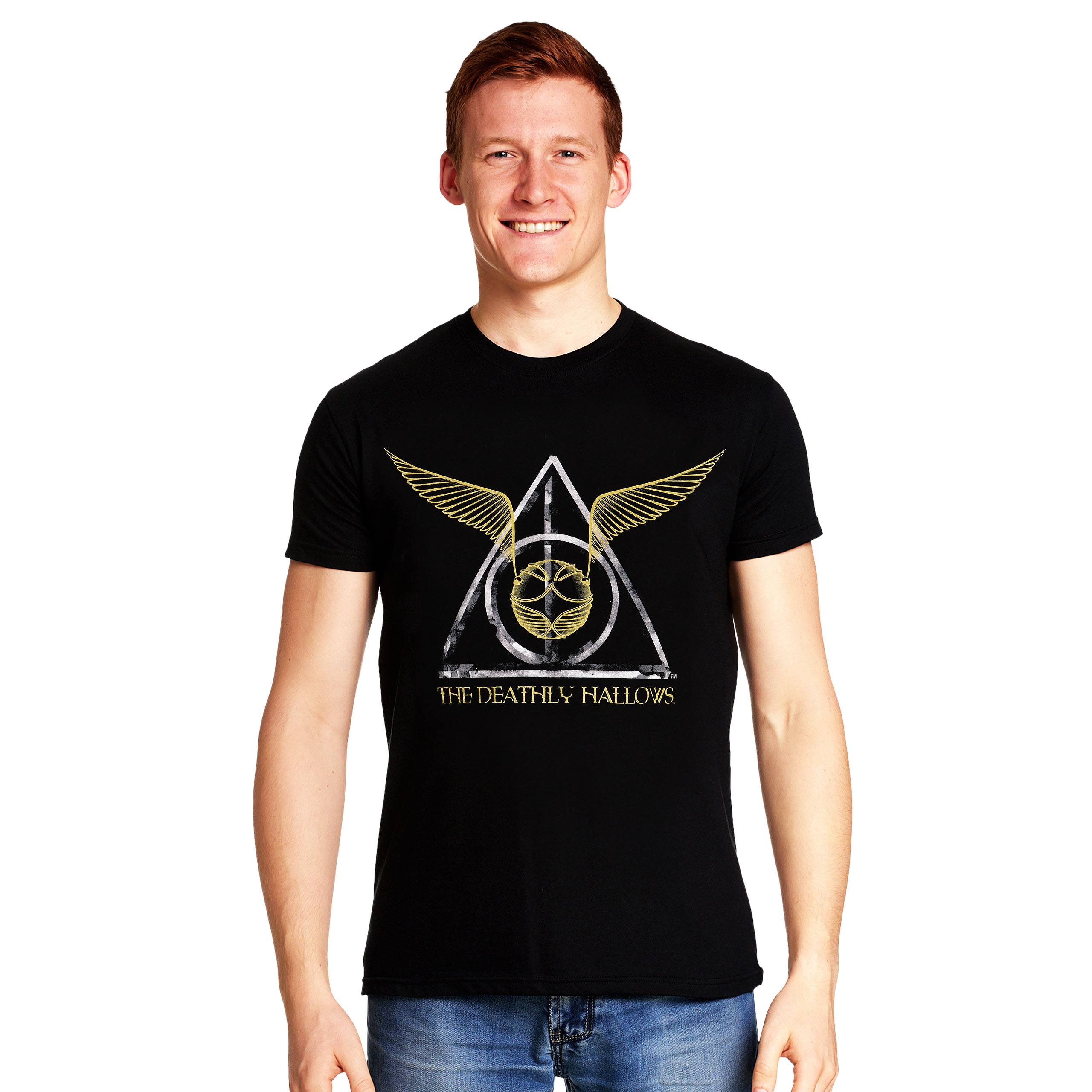 Harry Potter - T-shirt noir Vif d'Or