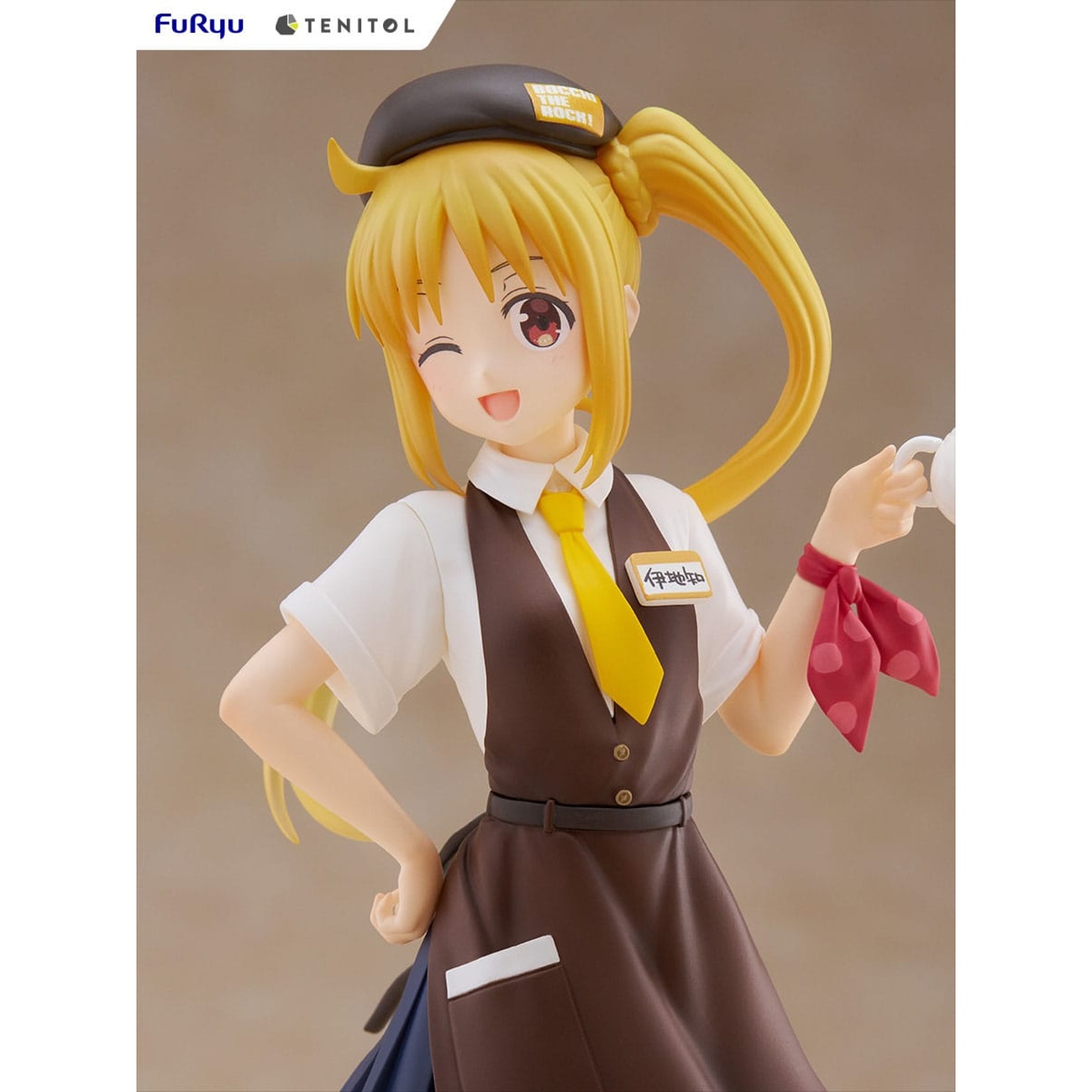 Bocchi the Rock! Statua in PVC Tenitol Nijika Ijichi Café Style Ver. 20 cm