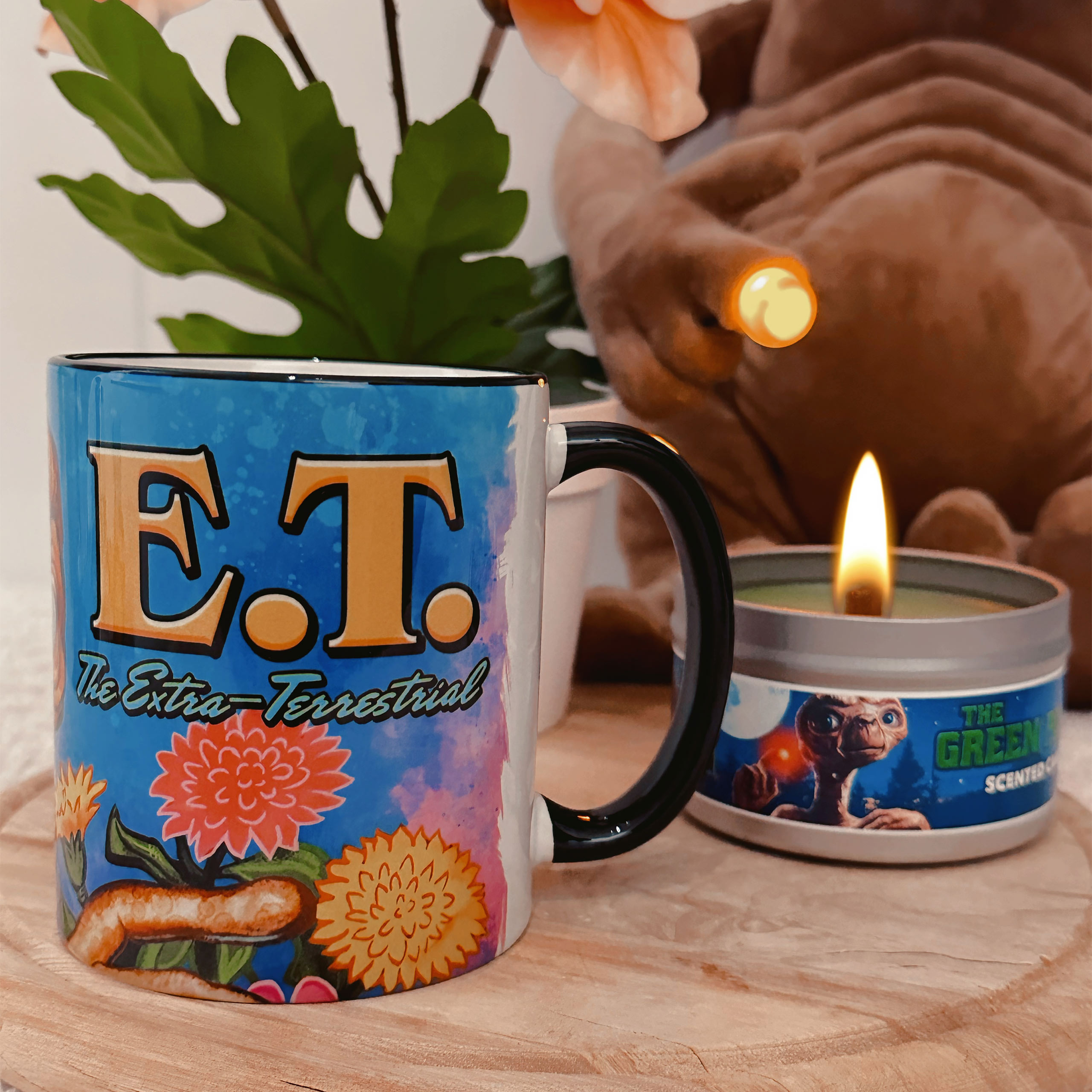 E.T. - Taza de Flores
