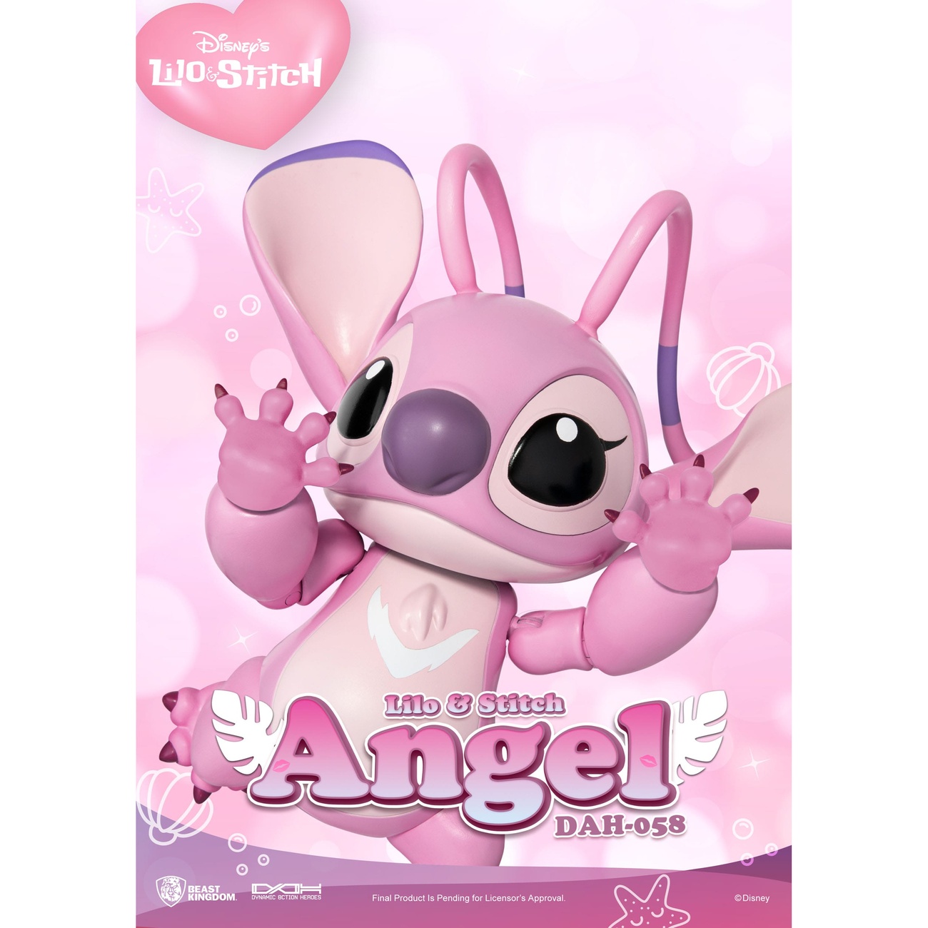 Disney Dynamic 8ction Heroes action figure 1/9 Angel (Lilo & Stitch) 16 cm