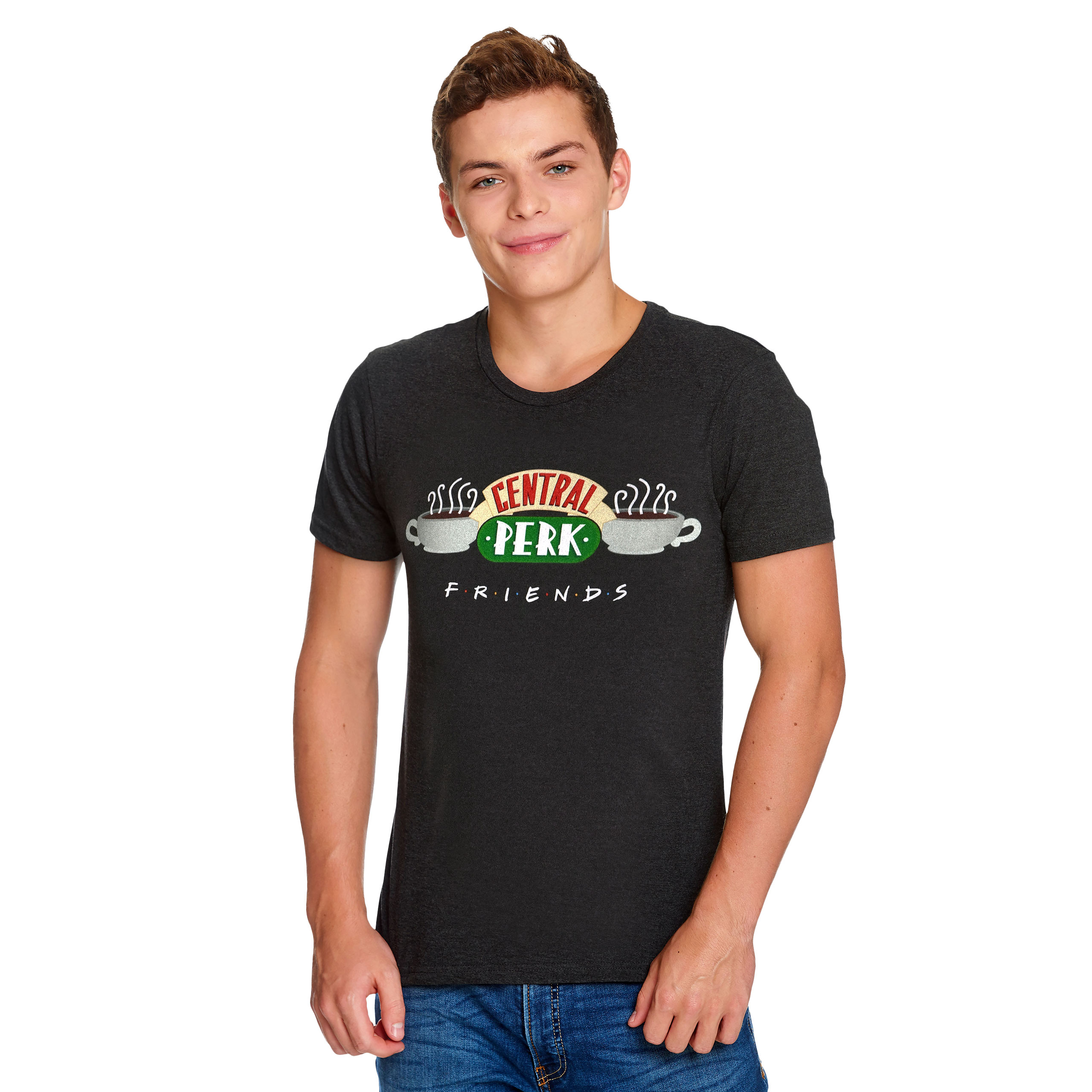 Friends - Central Perk Logo T-Shirt grau