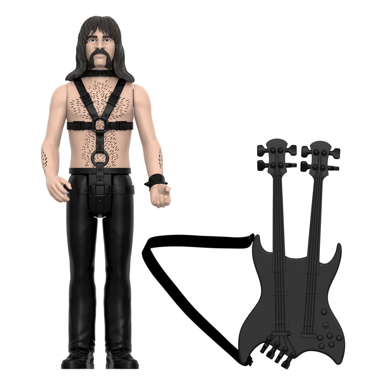 Spinal Tap action figure ReAction Wave 02 Derek Smalls (None More Black) 10 cm