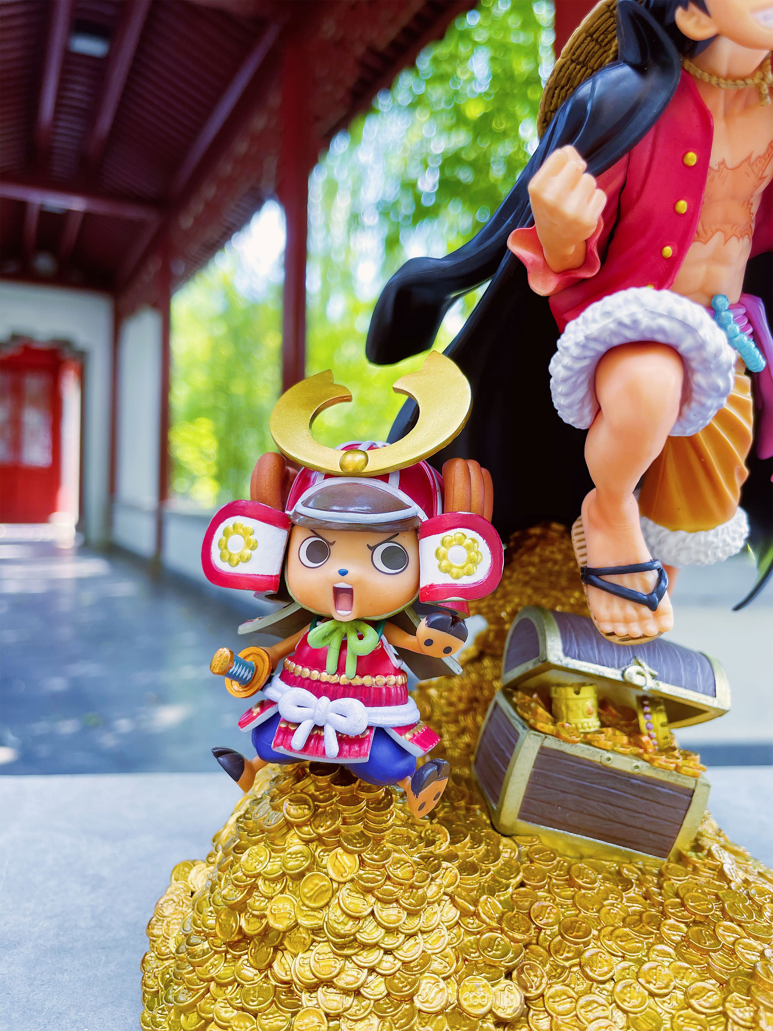 One Piece - Figurine Luffy avec Chopper