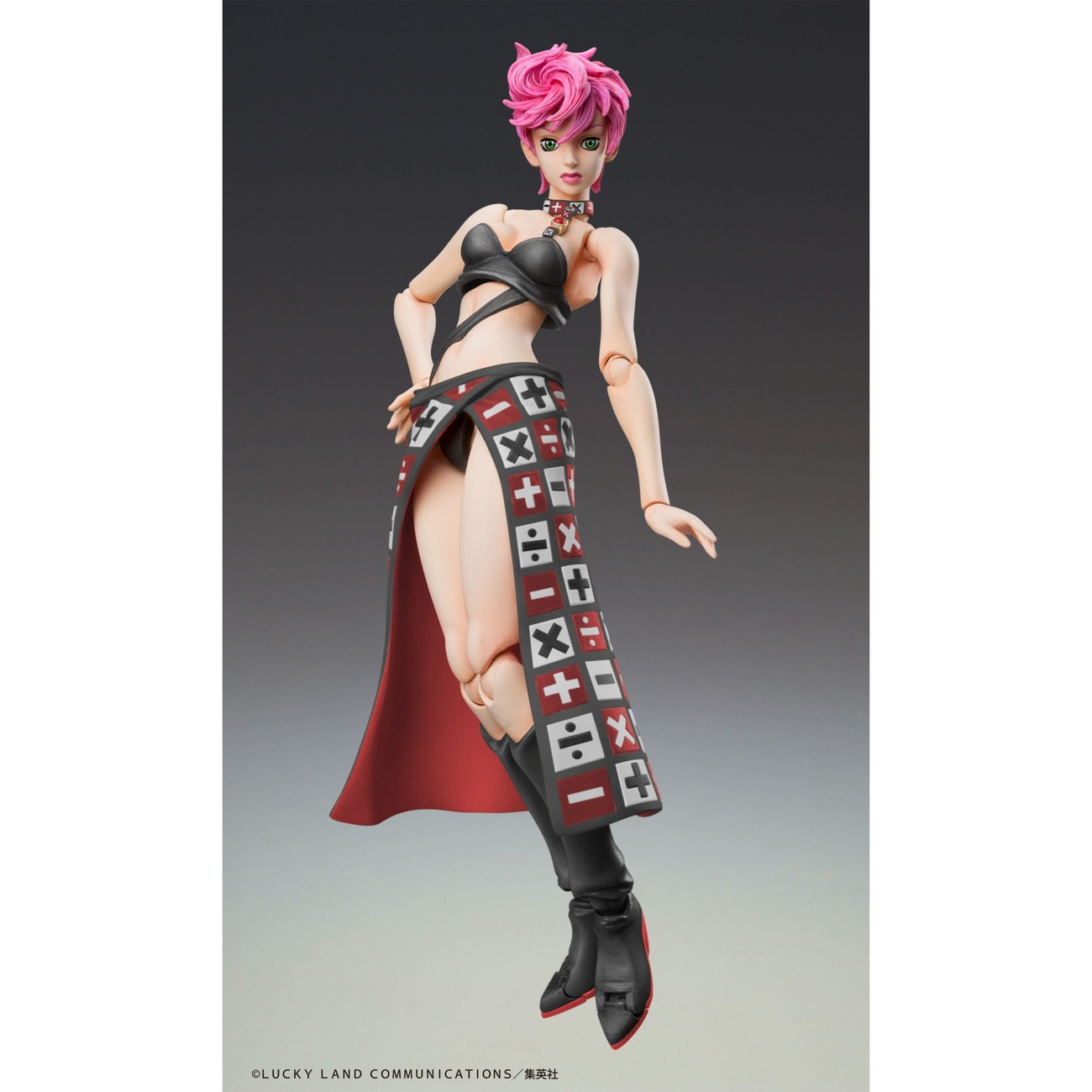 JoJo's Bizarre Adventure Part 5 Super Action Actionfigur Trish Una Black Ver. 15 cm