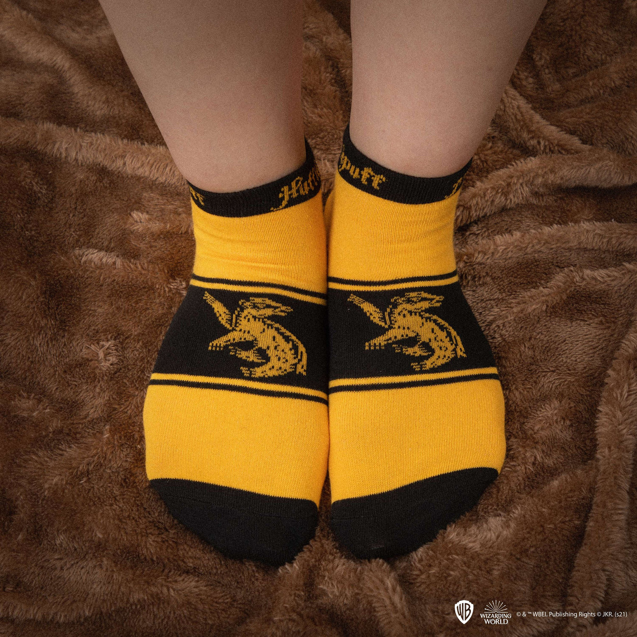 Harry Potter Skarpetki do kostki 3-pack Hufflepuff