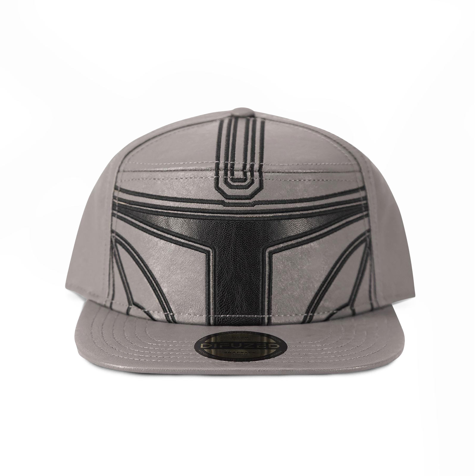 Star Wars - Mandalorian Helmet Snapback Cap grey