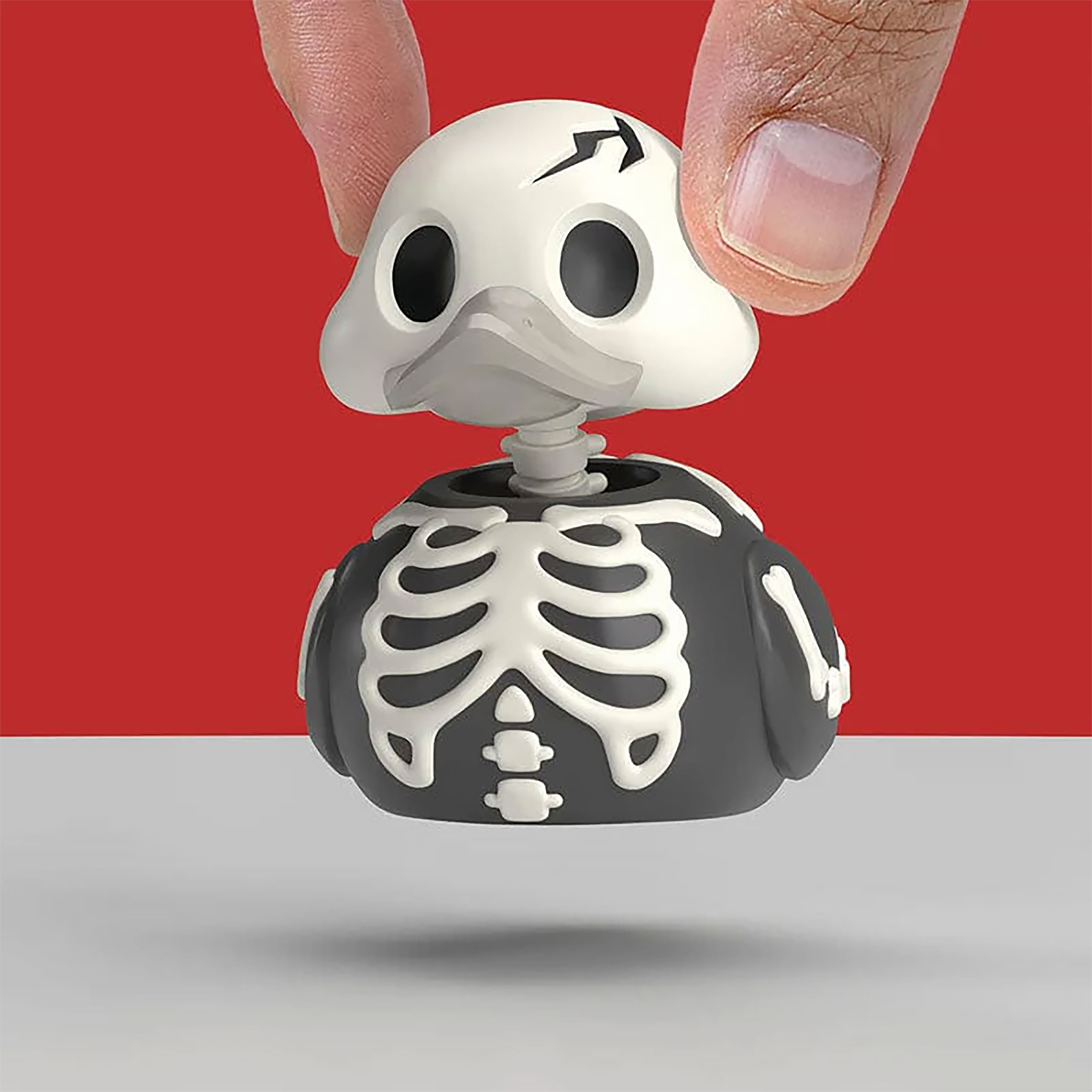 Halloween - Mini TUBBZ Anatra decorativa Scheletro