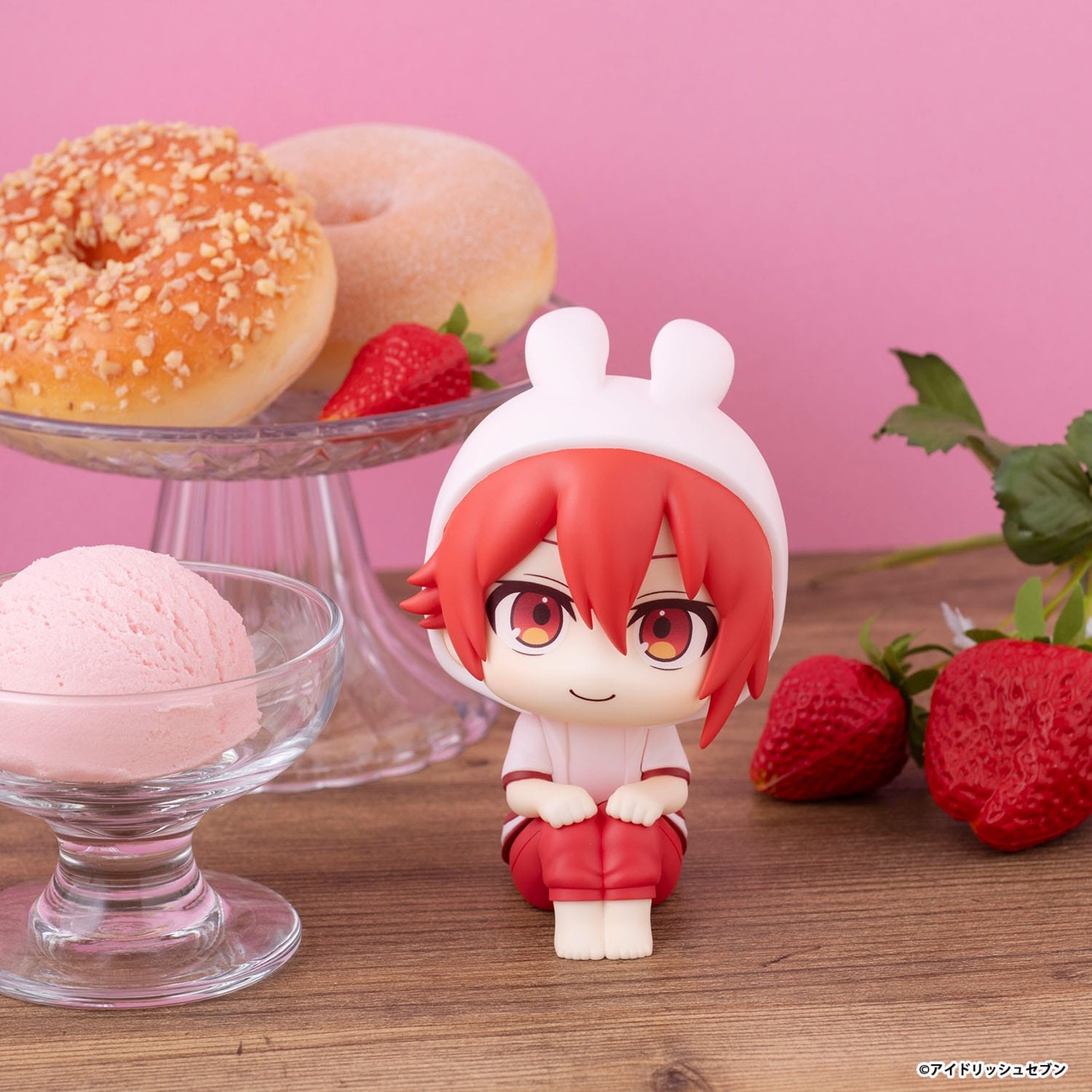 Idolish7 Look Up figurki PVC Riku Nanase i Ten Kujo Zestaw (z gift)