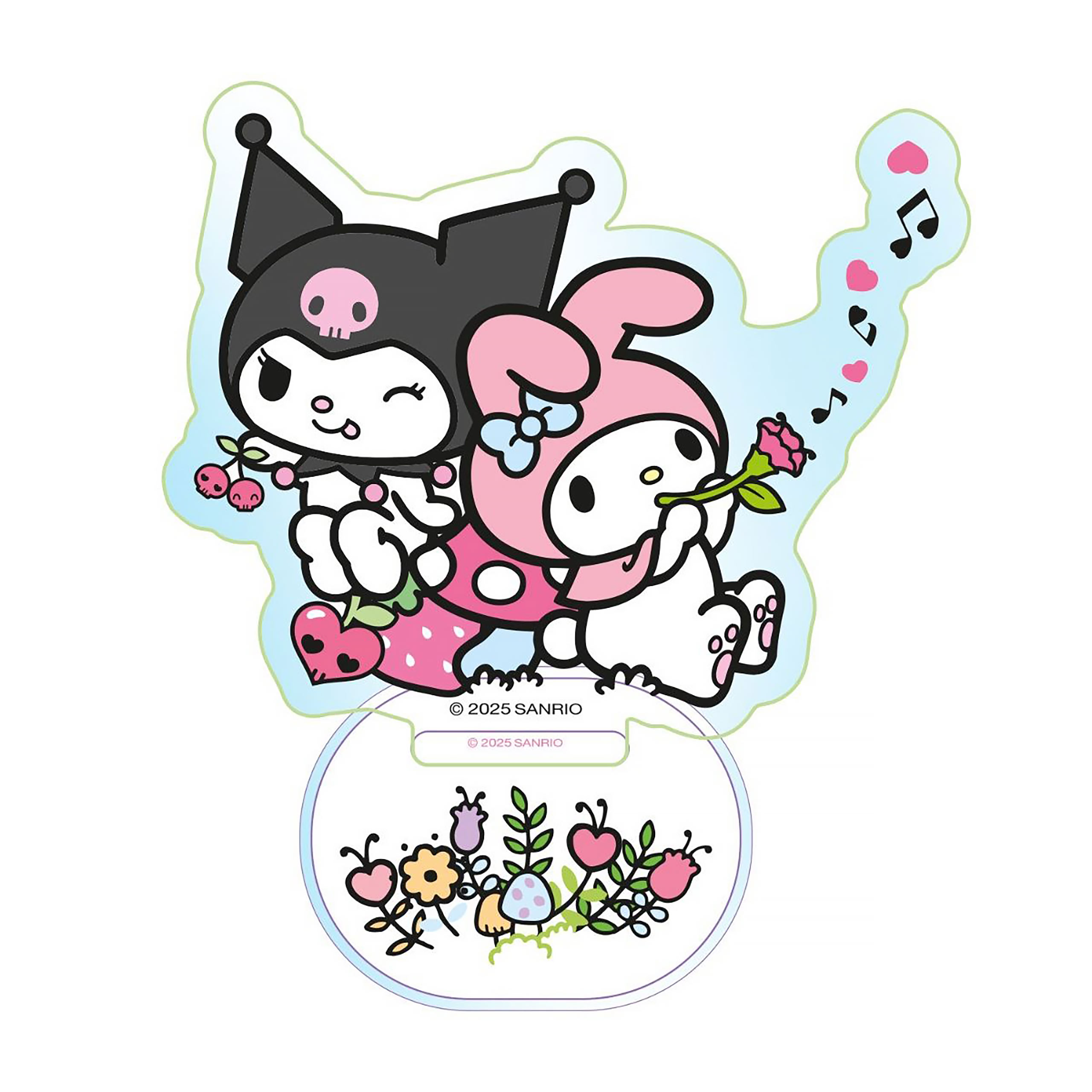 Hello Kitty - My Melody und Kuromi Holographic Acryl Figur