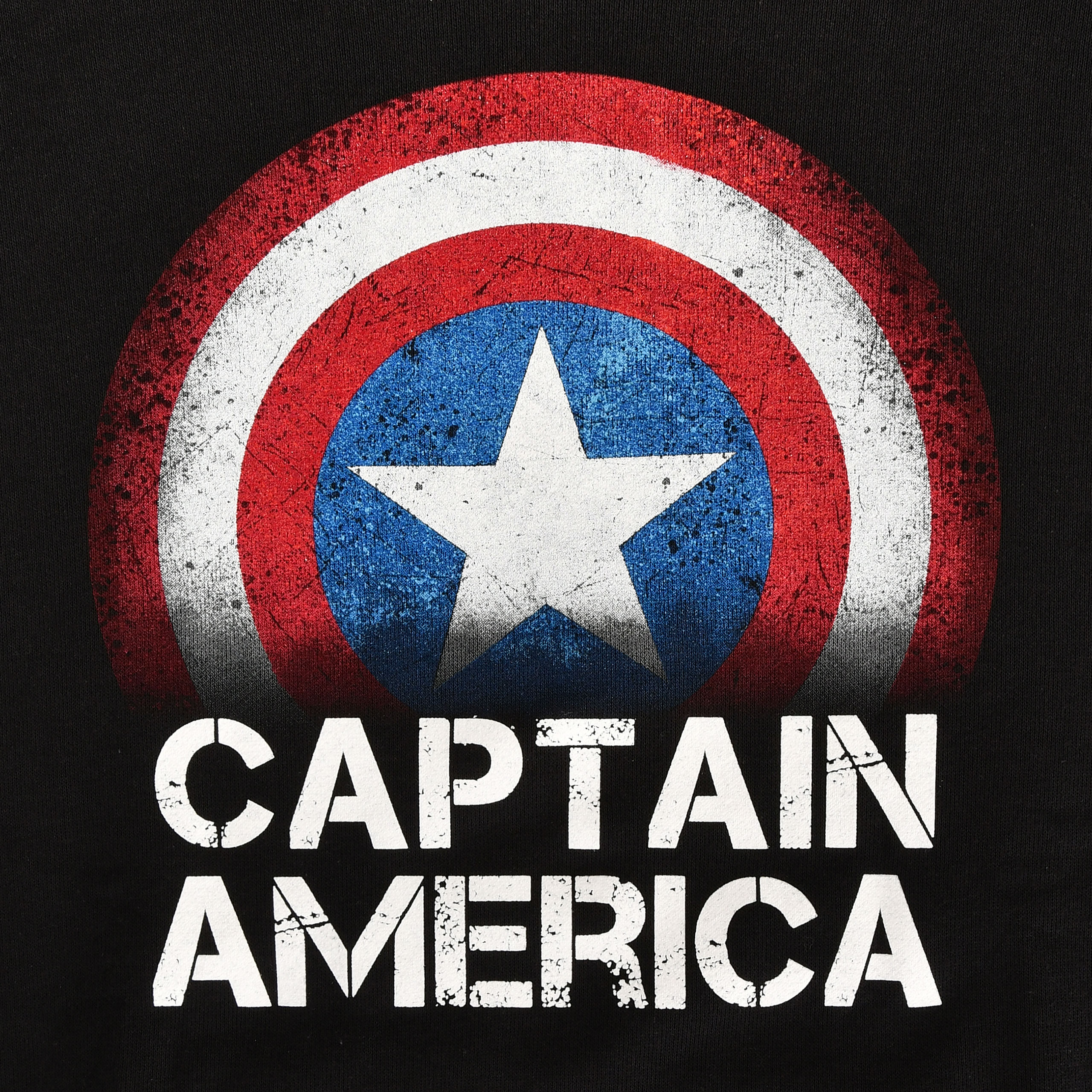 Captain America - Shield Hoodie schwarz