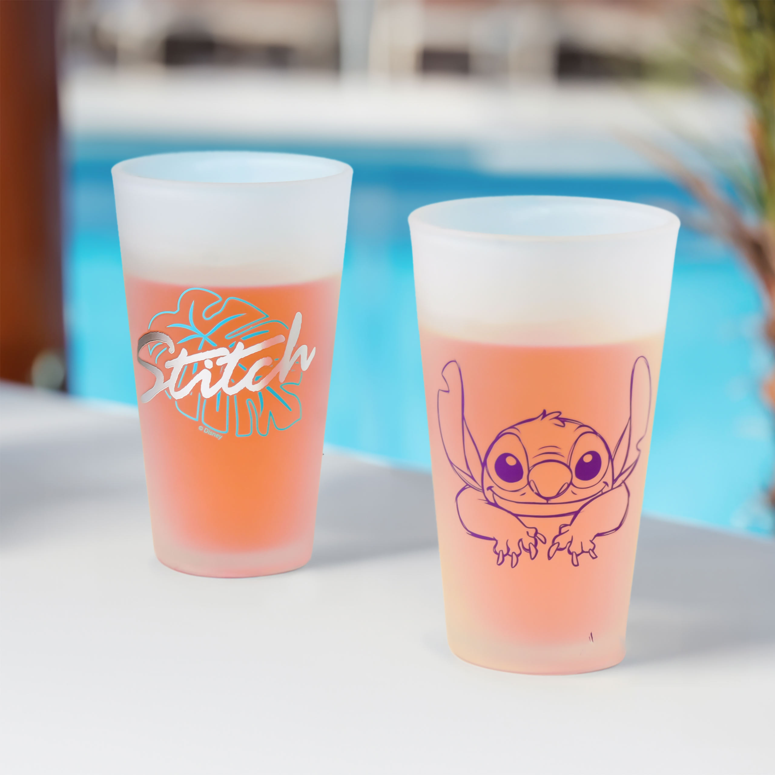 Verres Stitch Set de 2 - Lilo & Stitch