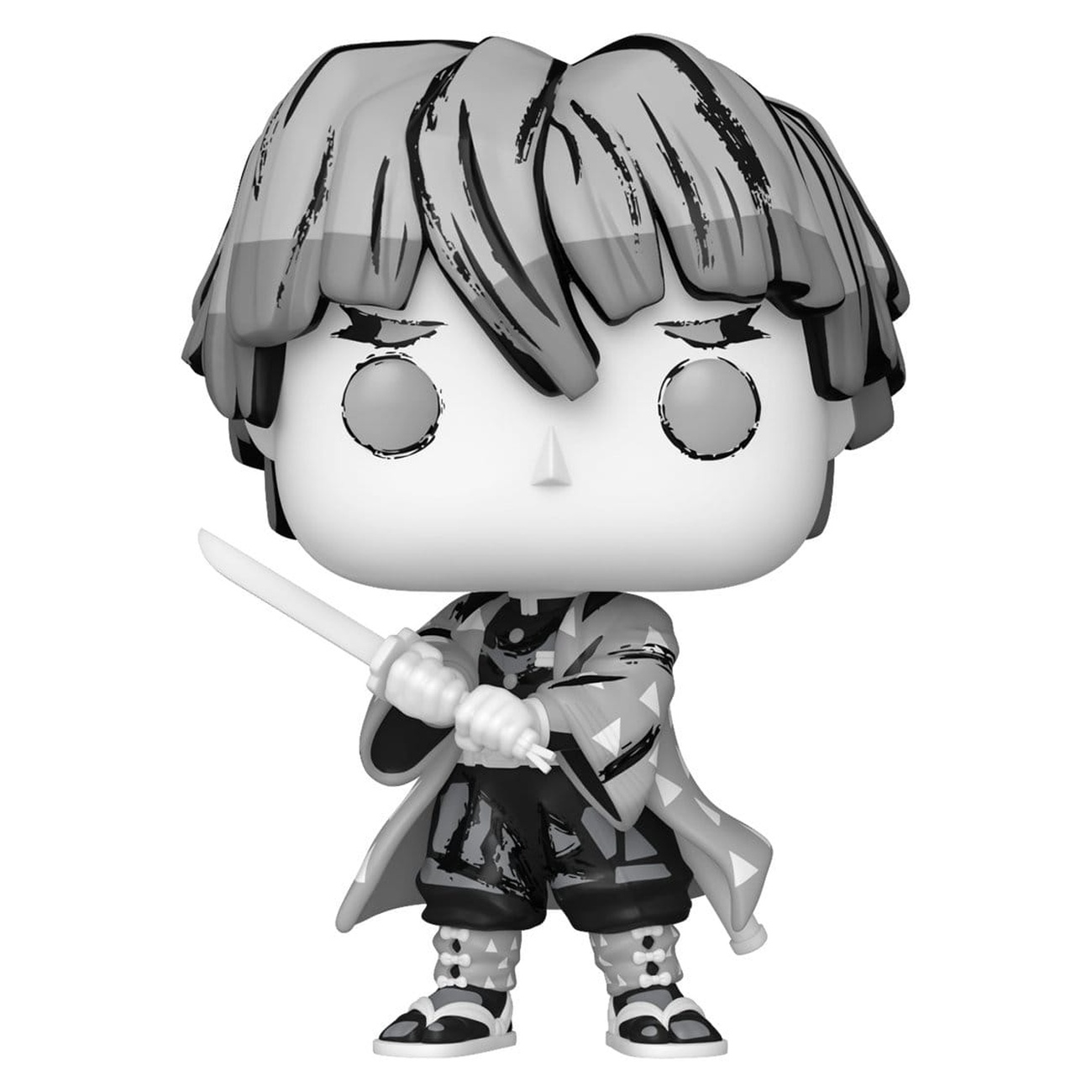 Demon Slayer: Kimetsu no Yaiba POP! Animation Figurine Vinyle Zenitsu (Sumi-Ink) 9 cm
