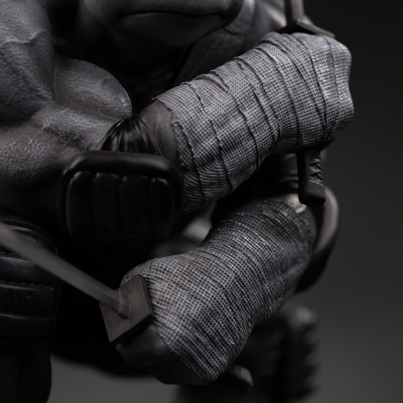 Teenage Mutant Ninja Turtles Figura Art Scale 1/10 Leonardo Wariant Czarny i Biały 26 cm heo exclusive