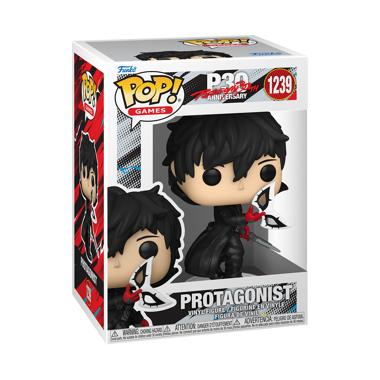Persona 5 - Figura Funko Pop Protagonista masculino
