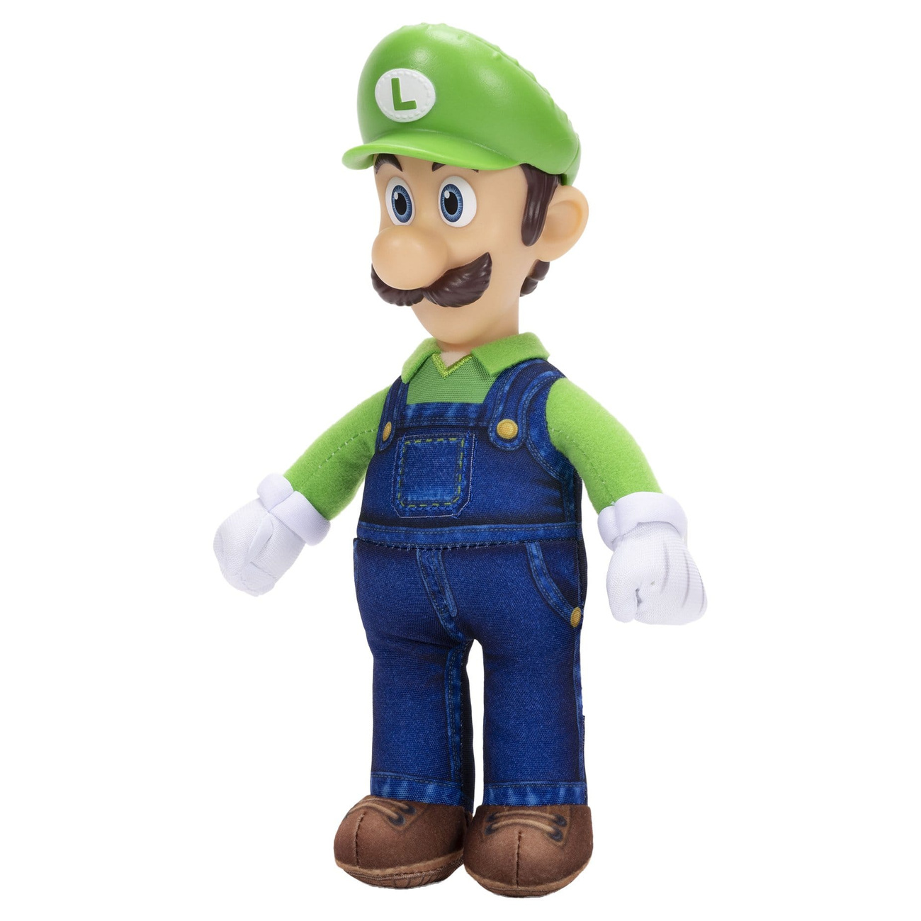 Figura de peluche Luigi 23 cm The Super Mario Bros. La Película