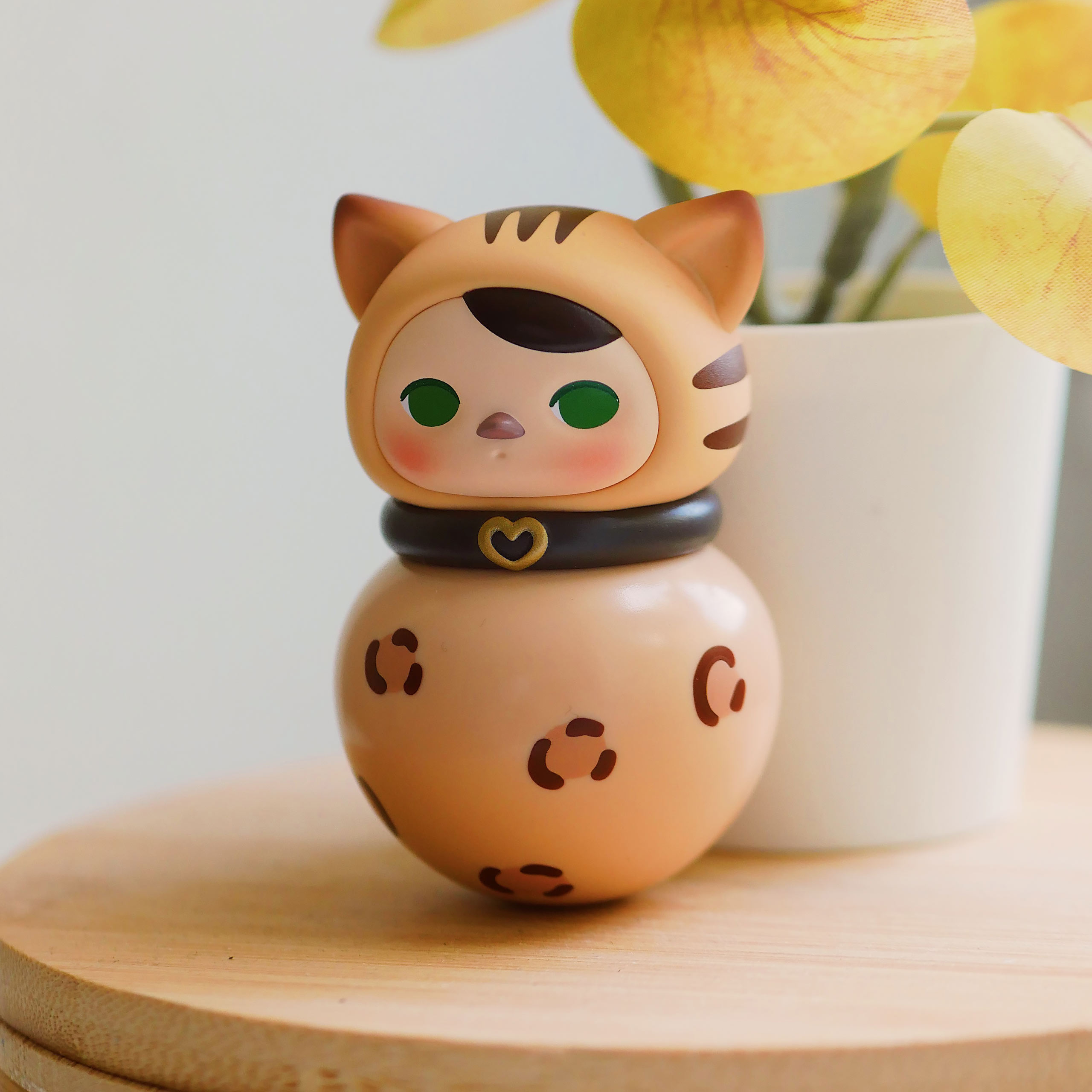 Pucky - Serie Roly-Poly Kitty POP MART Figura Misteriosa