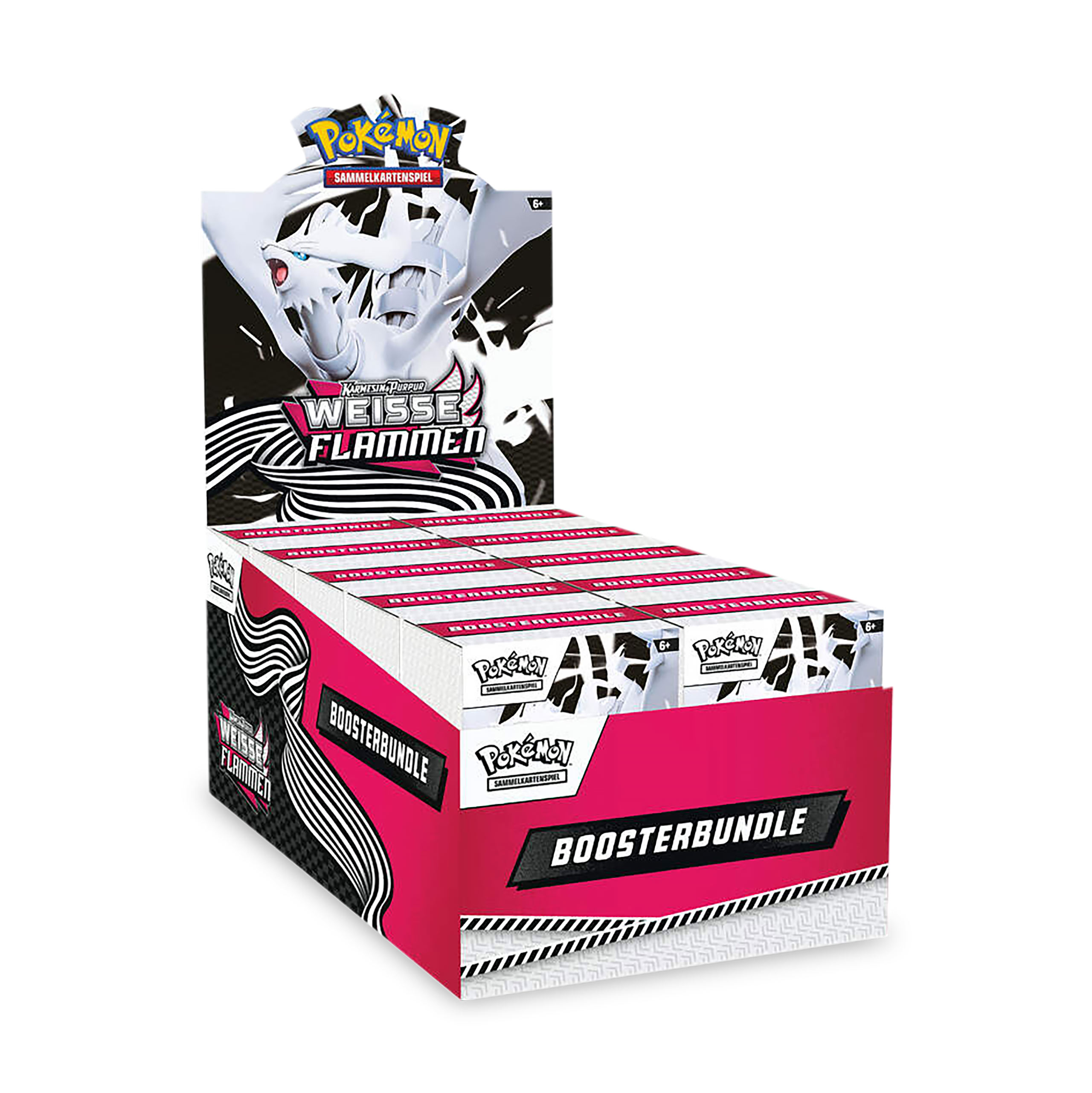 Pokemon - Karmesin & Purpur Weiße Flammen Booster Bundle (DE)