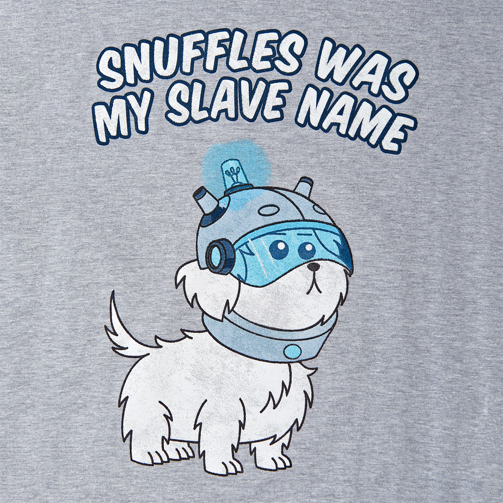 Rick et Morty - T-shirt Snuffles Gris