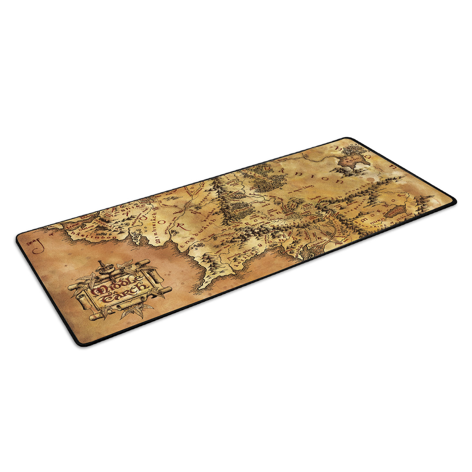 Władca Pierścieni - Podkładka pod mysz z mapą Śródziemia