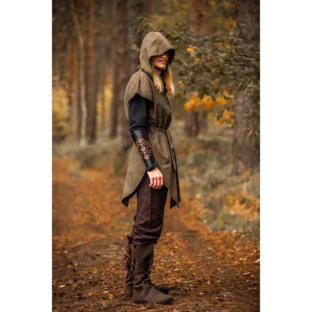 Medieval Ranger Tunic Arais green