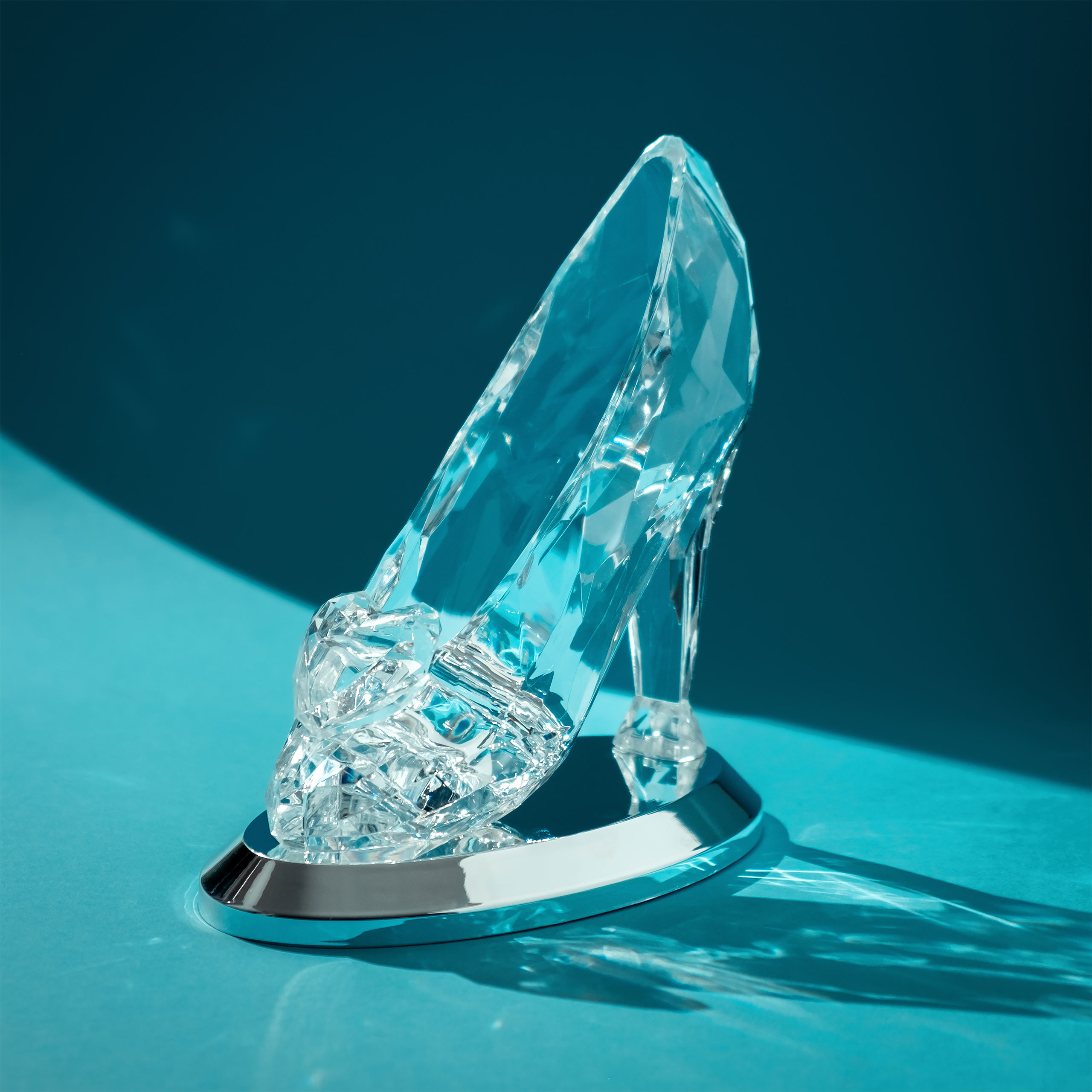 Cinderella - Lámpara de mesa de zapatilla de cristal