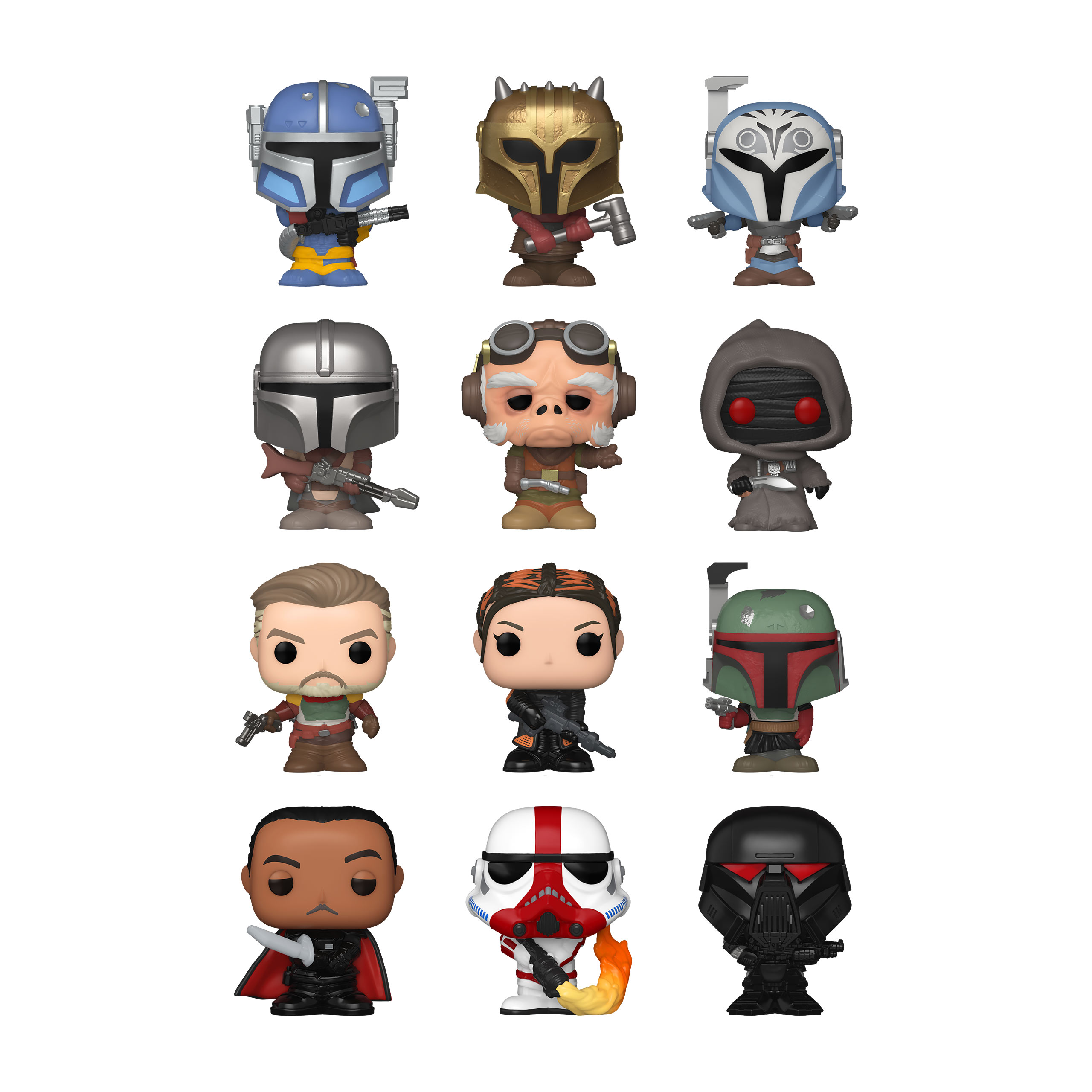 Mandalorian Mystery Bitty Pop Funko Figur - Star Wars The Mandalorian