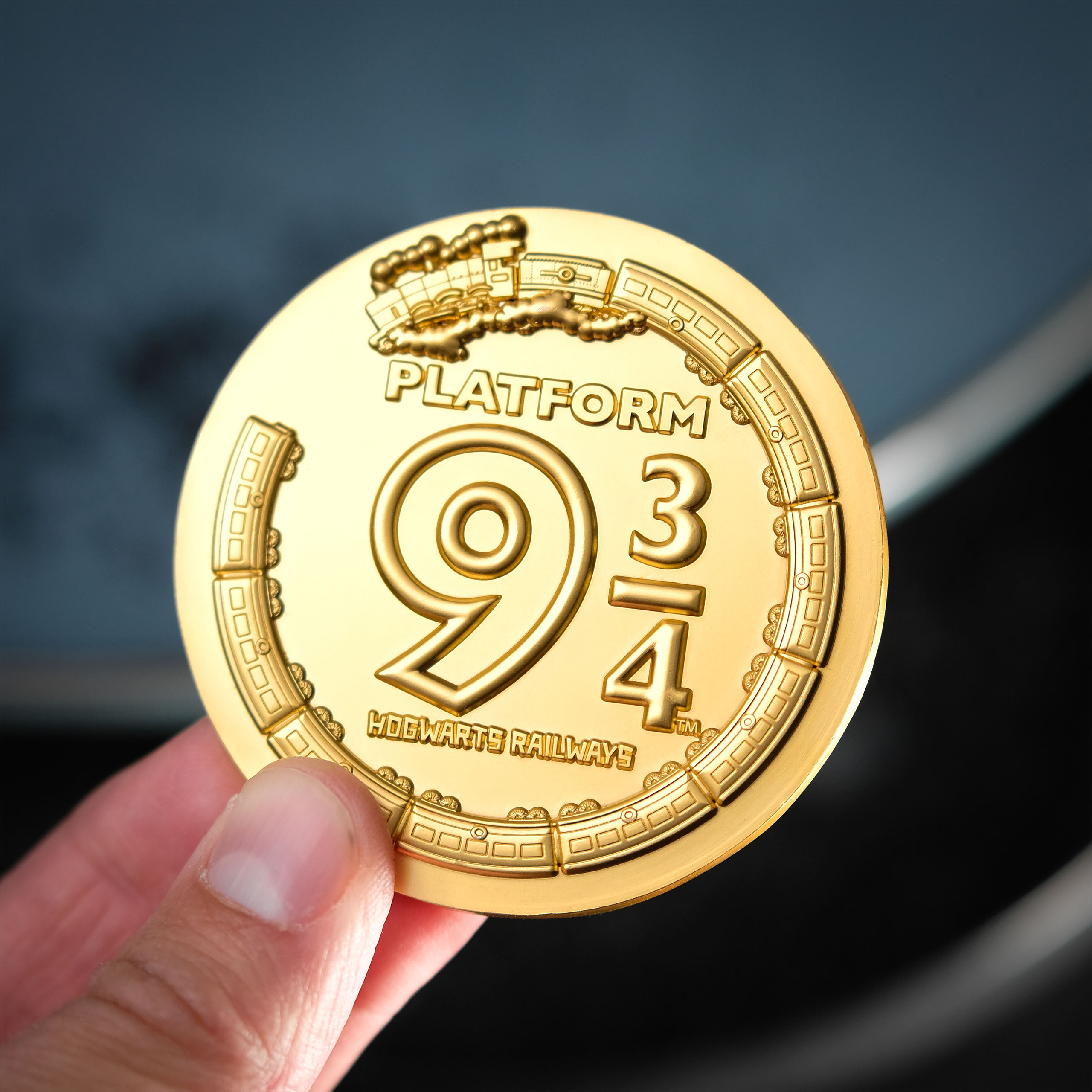 Harry Potter - Médaille 9 3/4 Hogwarts Express