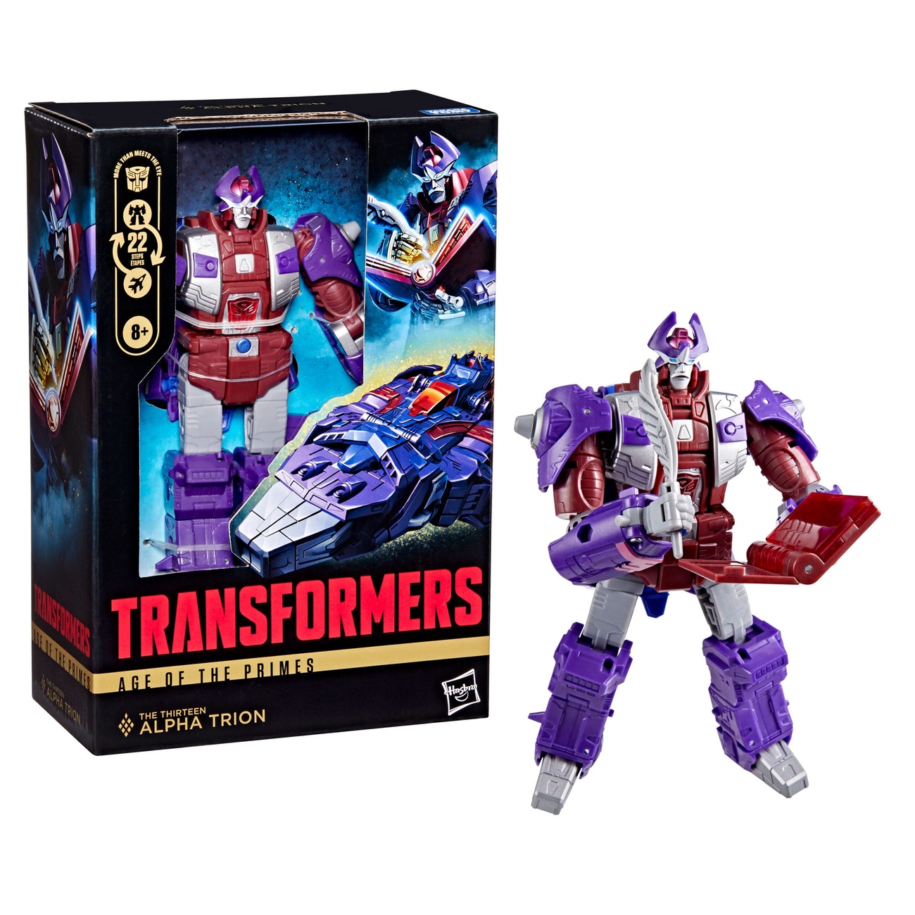 Transformers Age of the Primes figurka akcji Voyager Class The Thirteen: Alpha Trion 18 cm