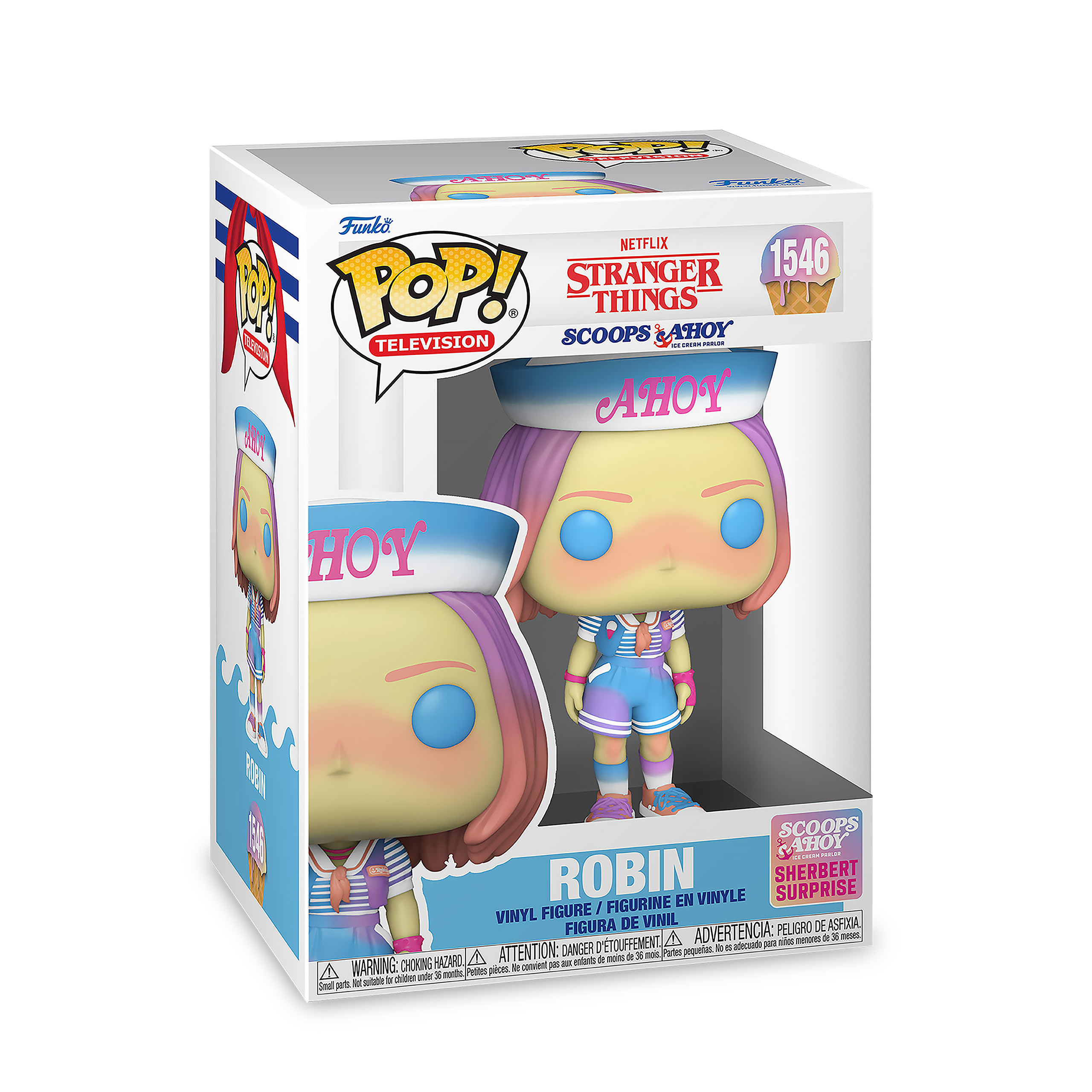 Stranger Things - Robin (Scoops Ahoy) Funko Pop Figuur