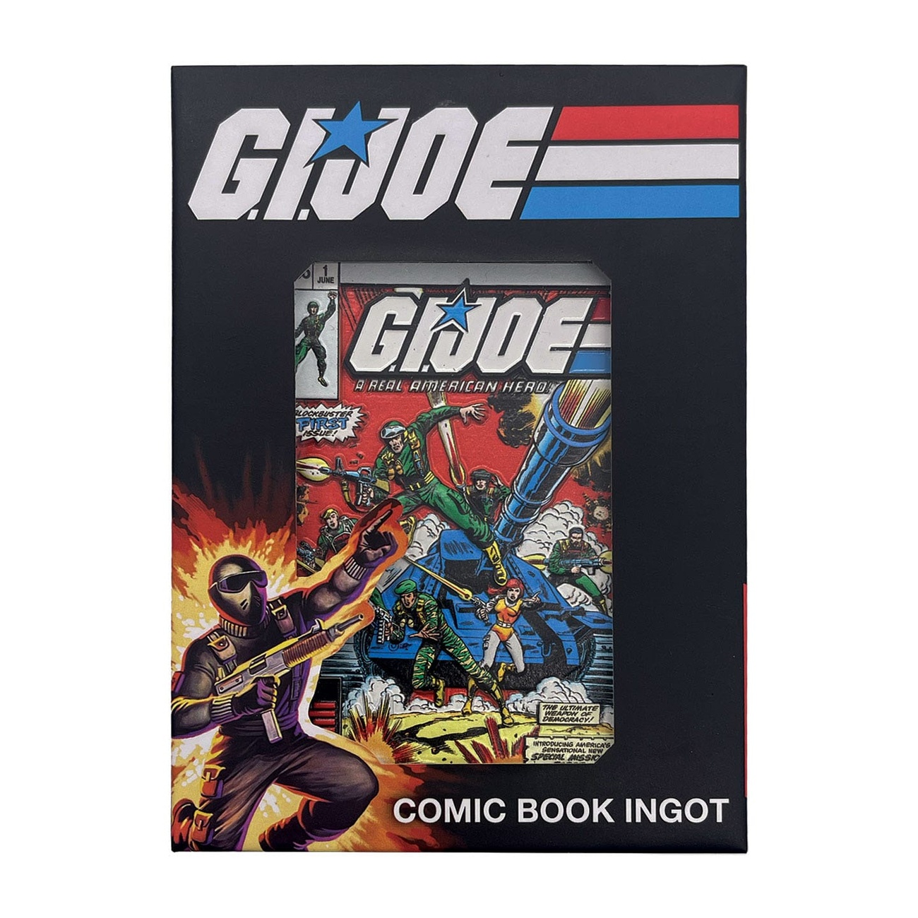 G.I. Joe Metallbarren A Real American Hero #1 Limited Edition