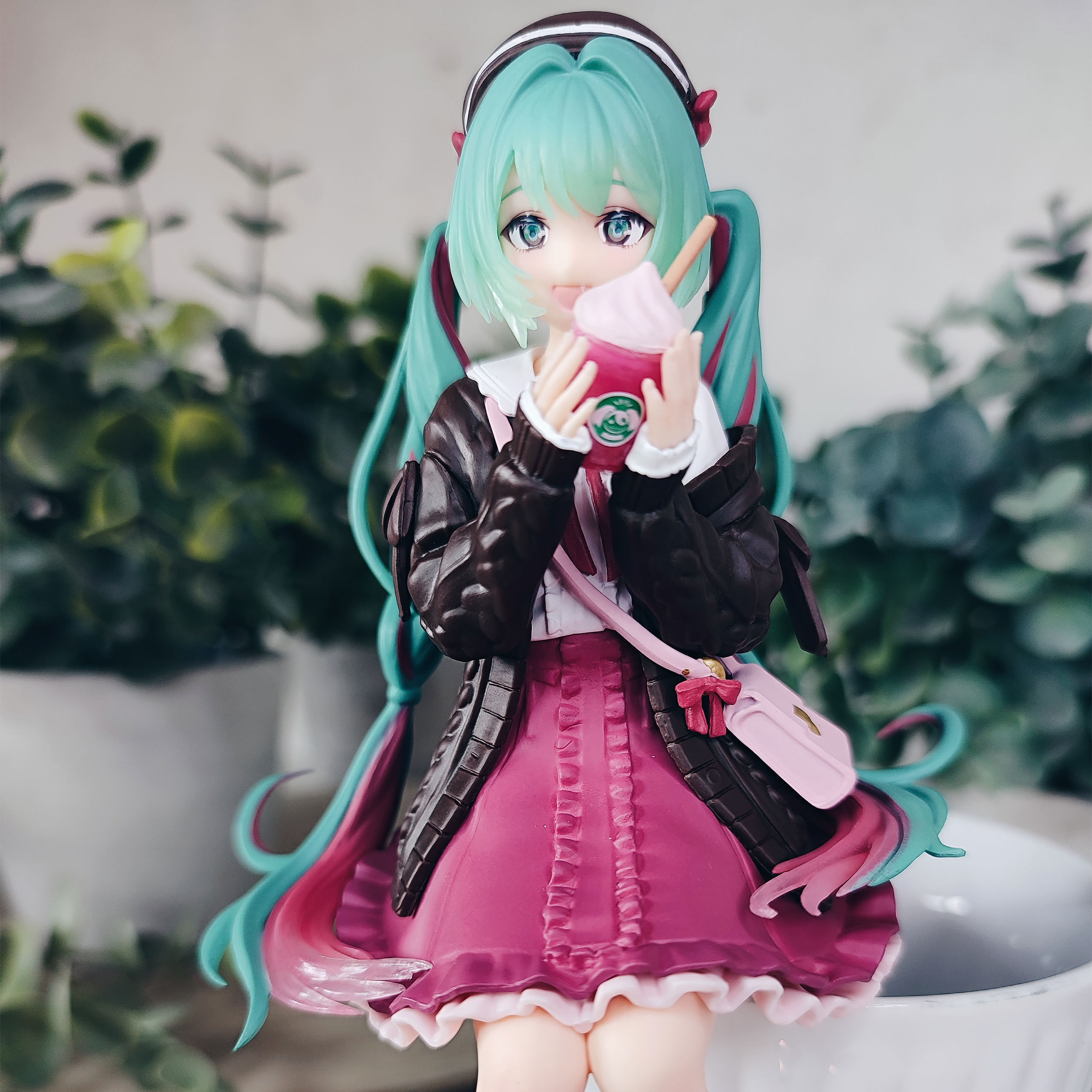 Hatsune Miku - Figura Autumn Date Pink Noodle Stopper