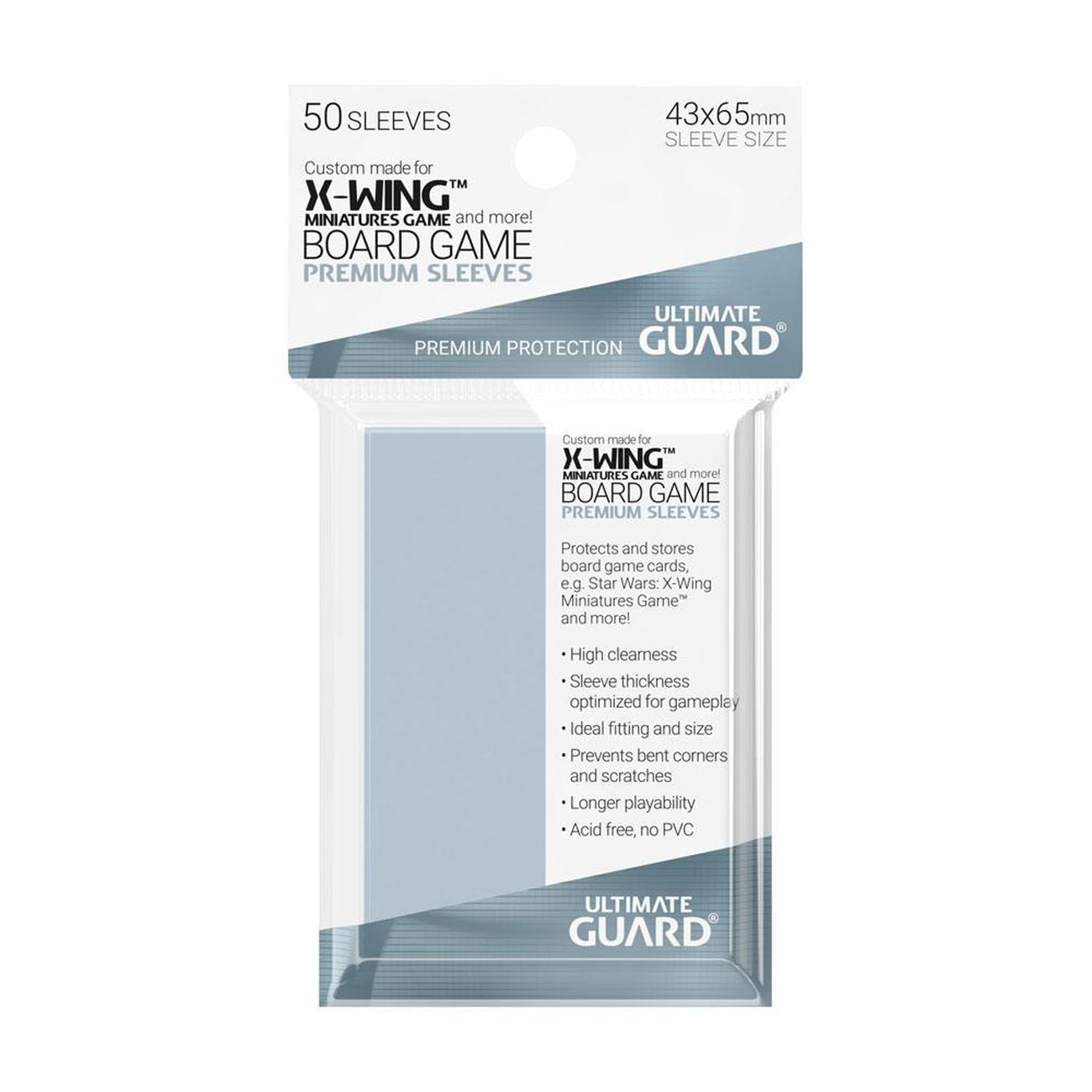 Ultimate Guard Board Game Sleeves (50) – X-Wing Miniatures Game