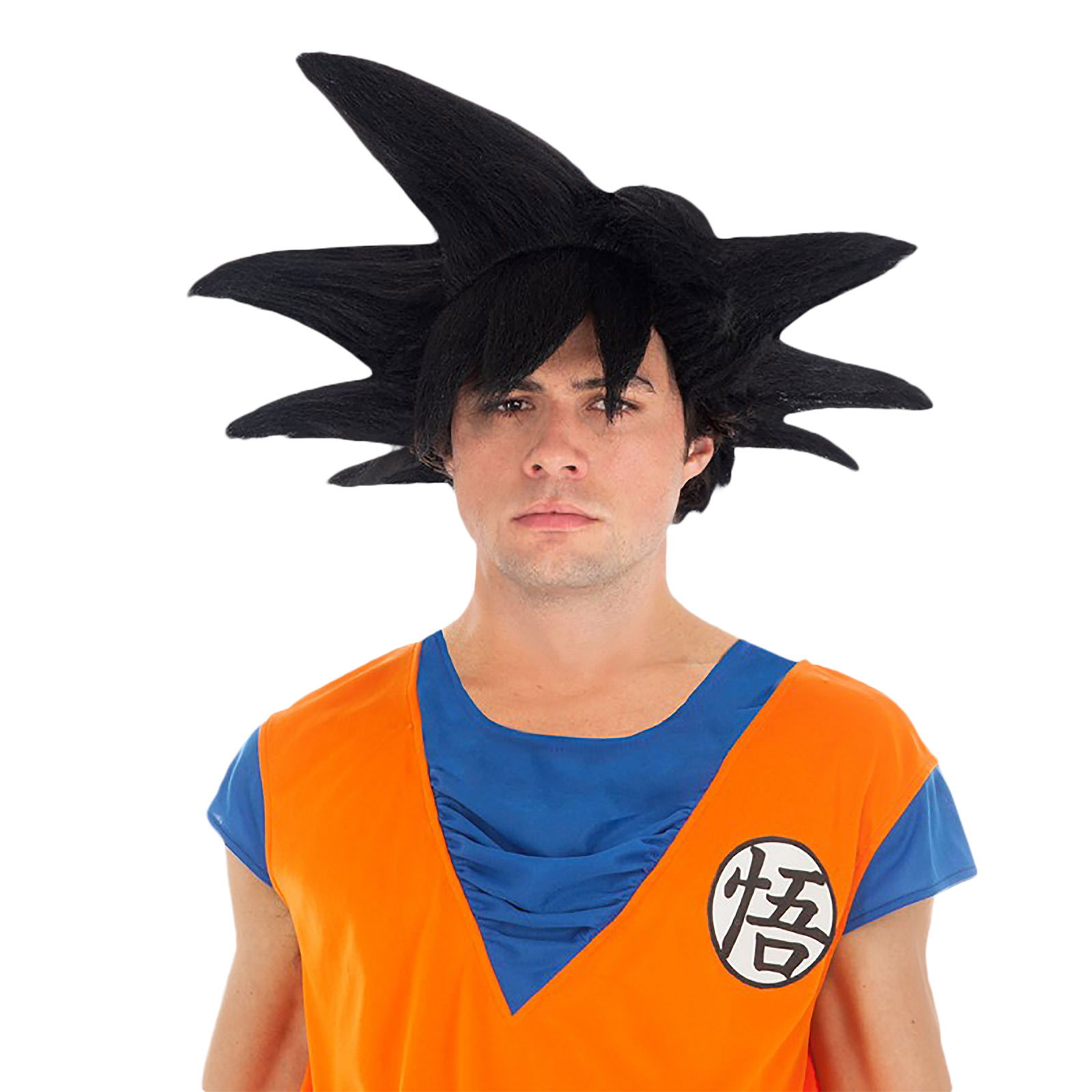 Dragon Ball - Goku Sayajin Pruik Zwart