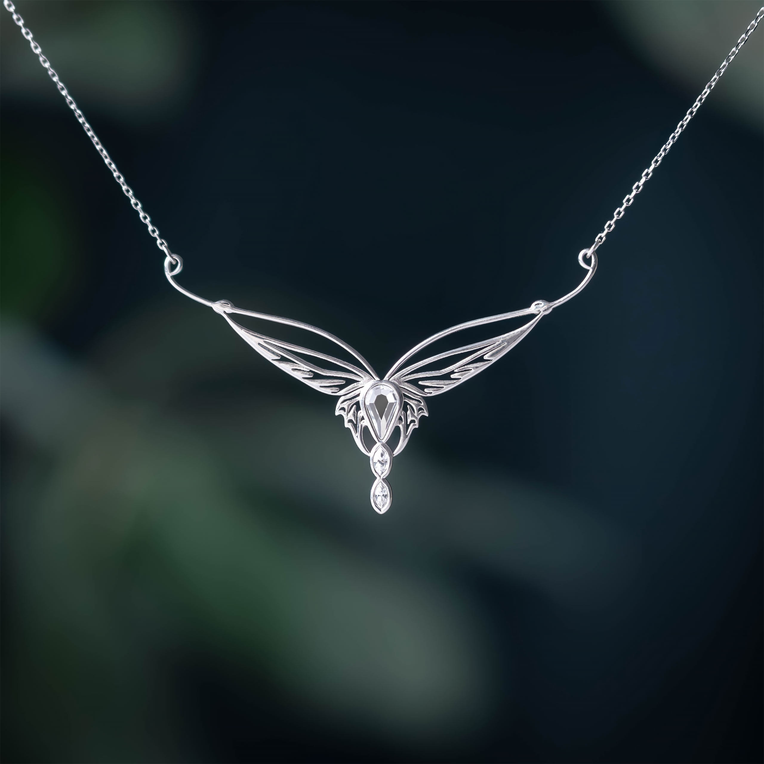 Collana Tiara di Arwen Argento Sterling 925 - Il Signore degli Anelli