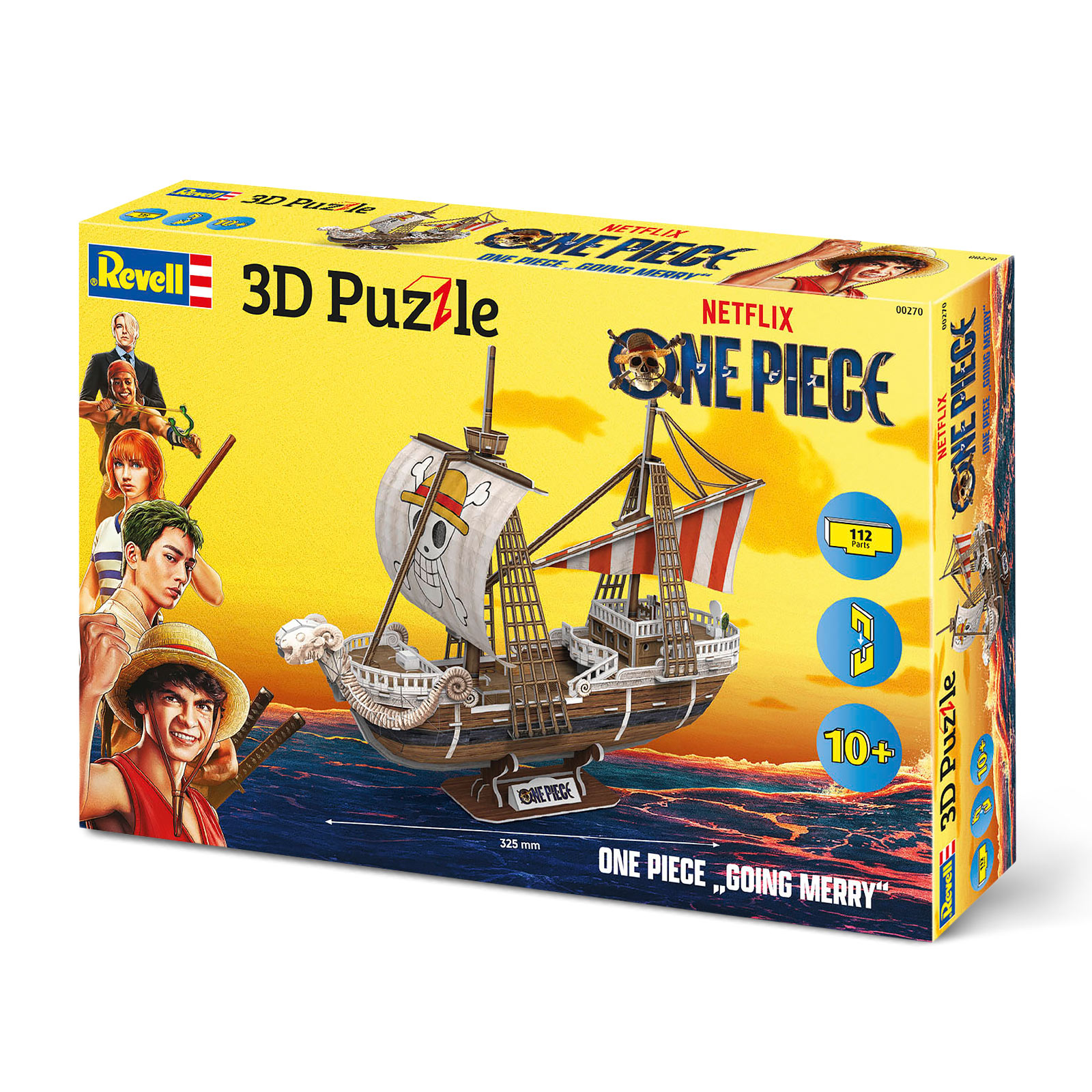 One Piece - Maquette 3D Going Merry