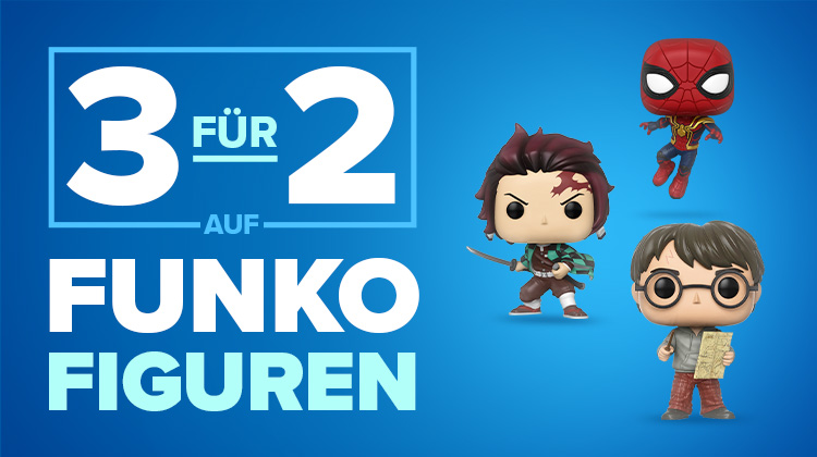 3 für 2 auf Funko Figuren