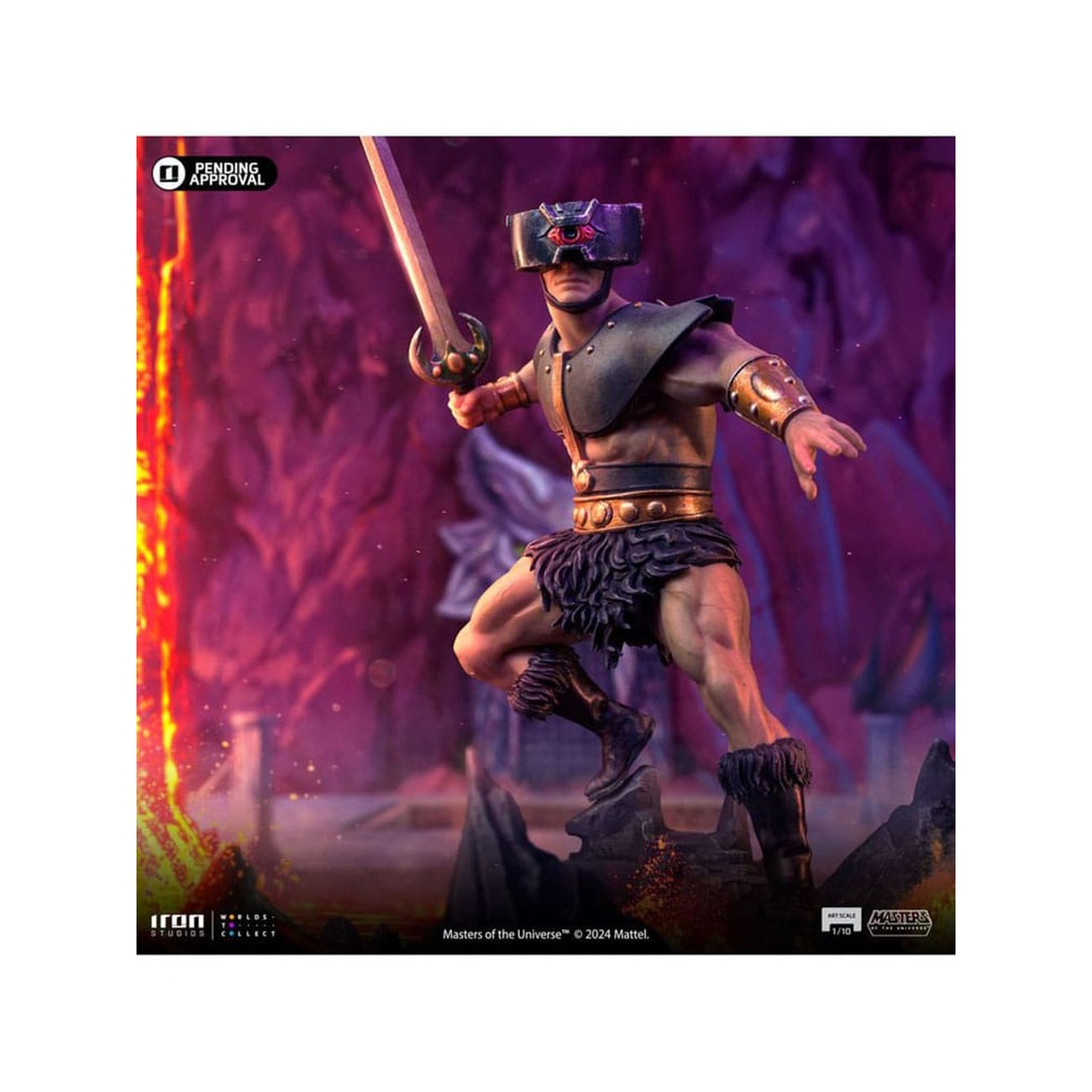 Masters of the Universe Figurka Art Scale 1/10 Tri-Klops 24 cm