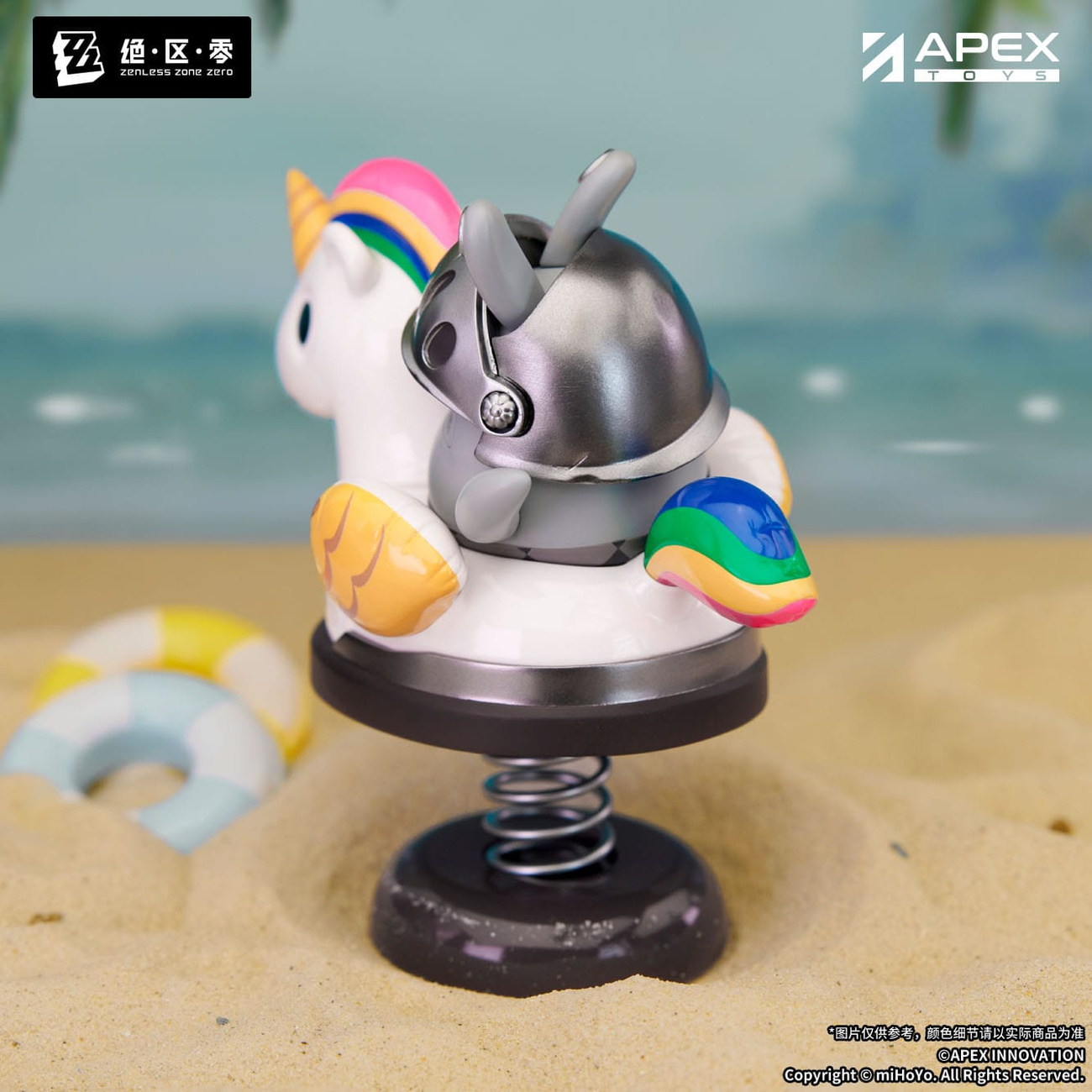Zenless Zone Zero PVC Beeldenis Happy Shake Knightboo 9 cm