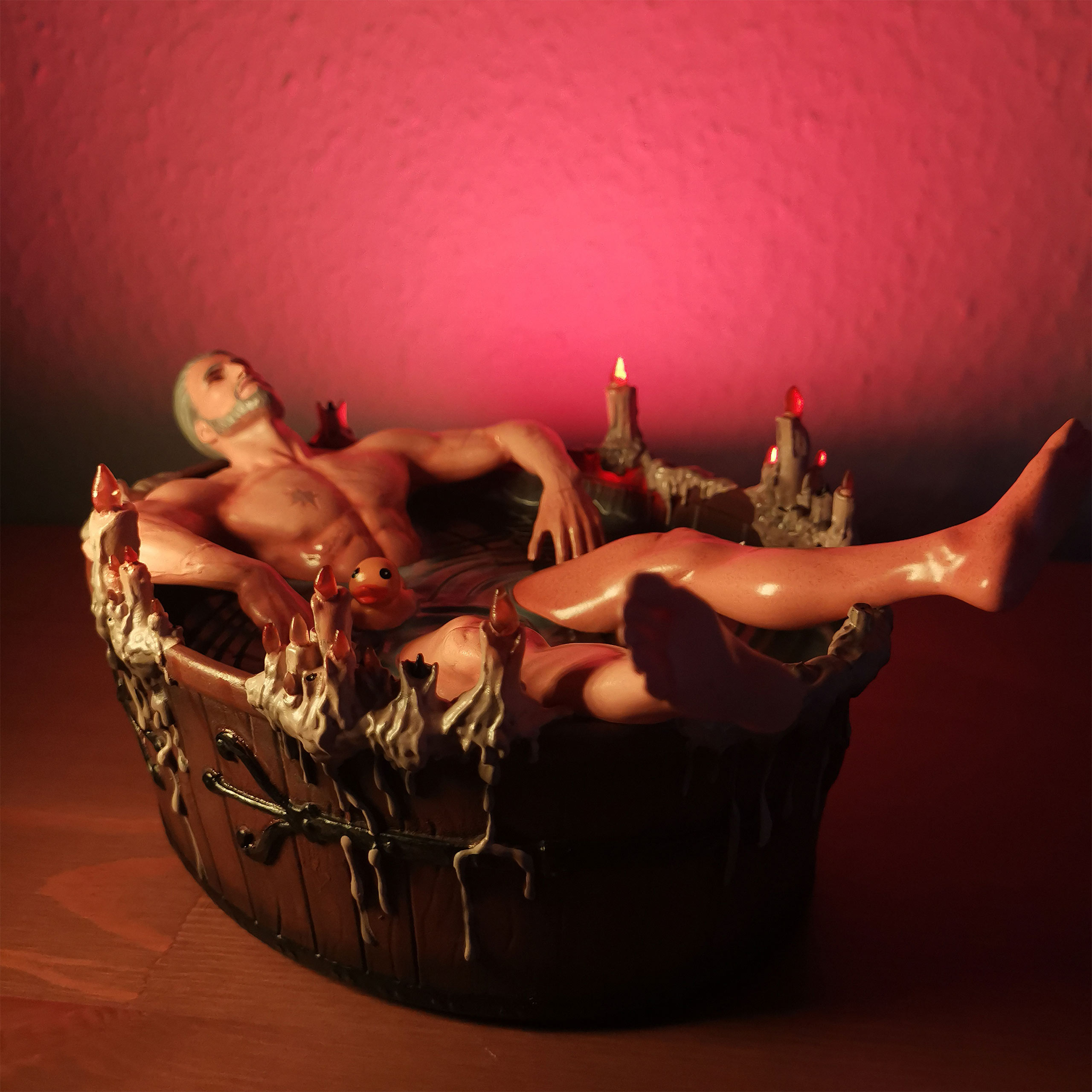 Witcher - Geralt of Rivia in Bathtub Statue