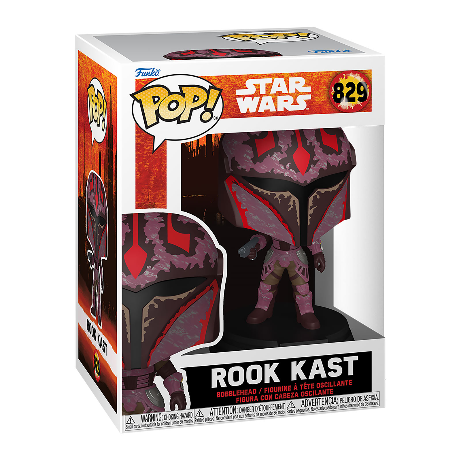 Darth Maul: Rook Kast Funko Pop Wackelkopf-Figur - Star Wars